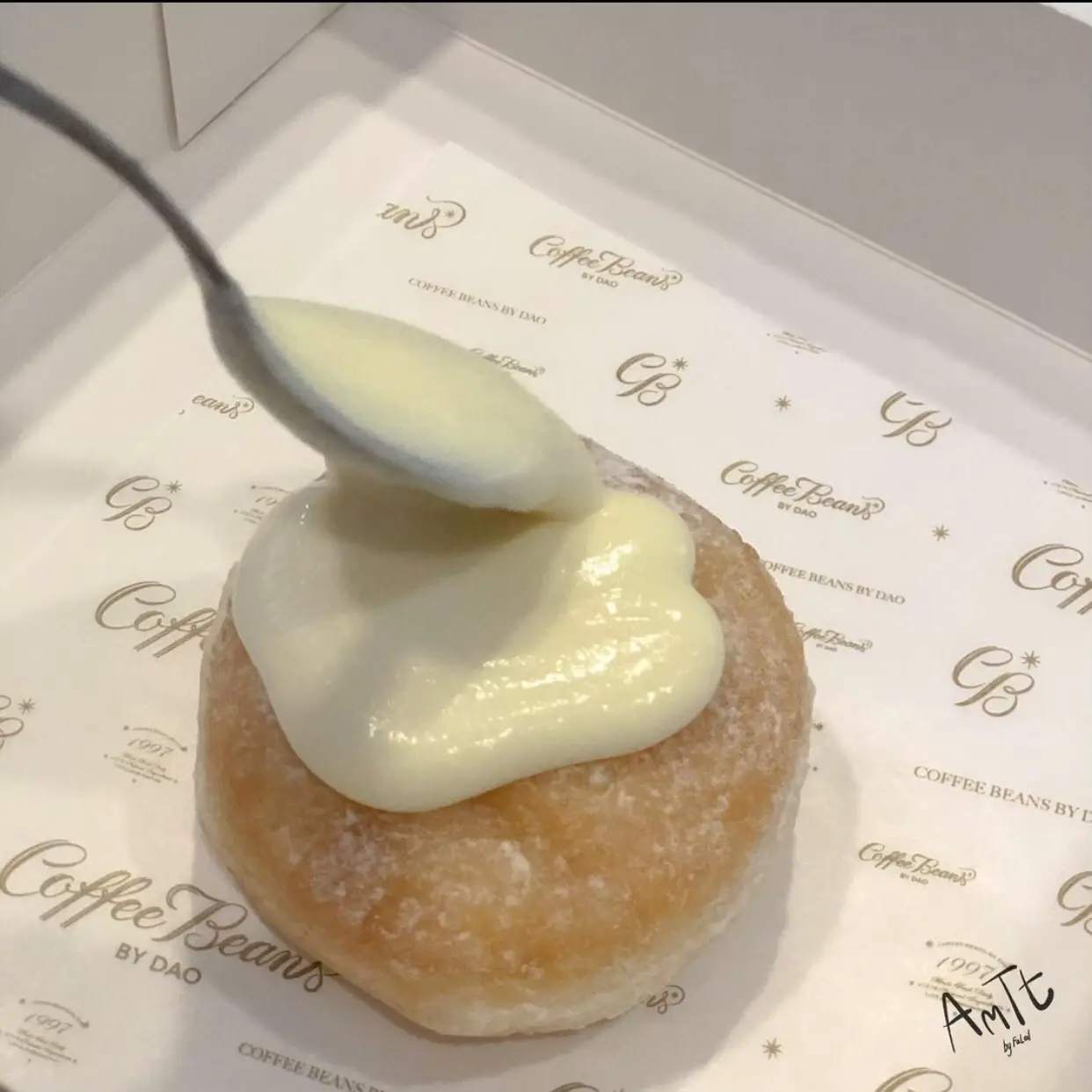 โดนัท Hokkaido Milk Cream Donut 🍩 แกลเลอรีที่โพสต์โดย Faloil Lemon8