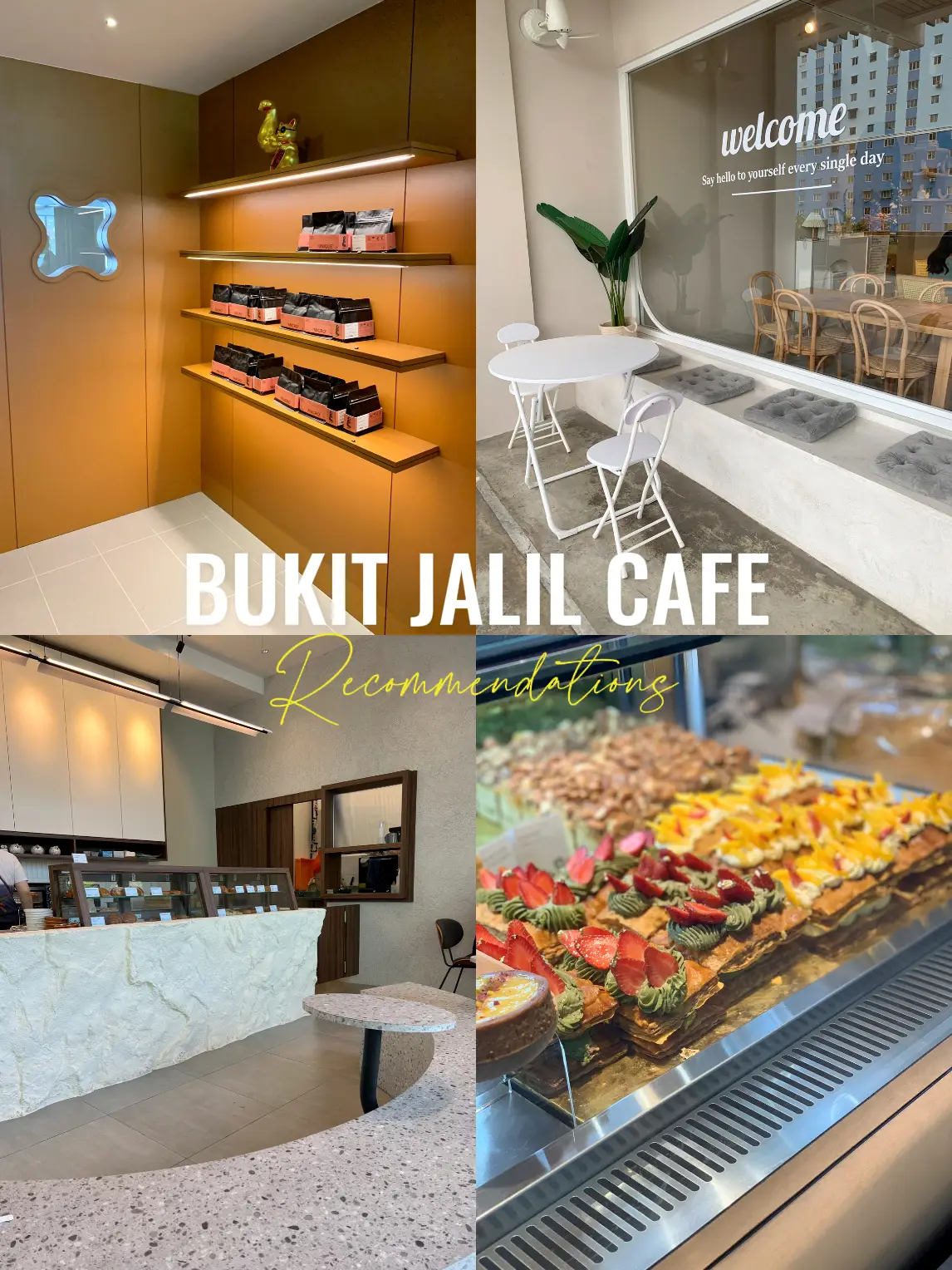 Top 5 Cafes You Need to Visit at Bukit Jalil!