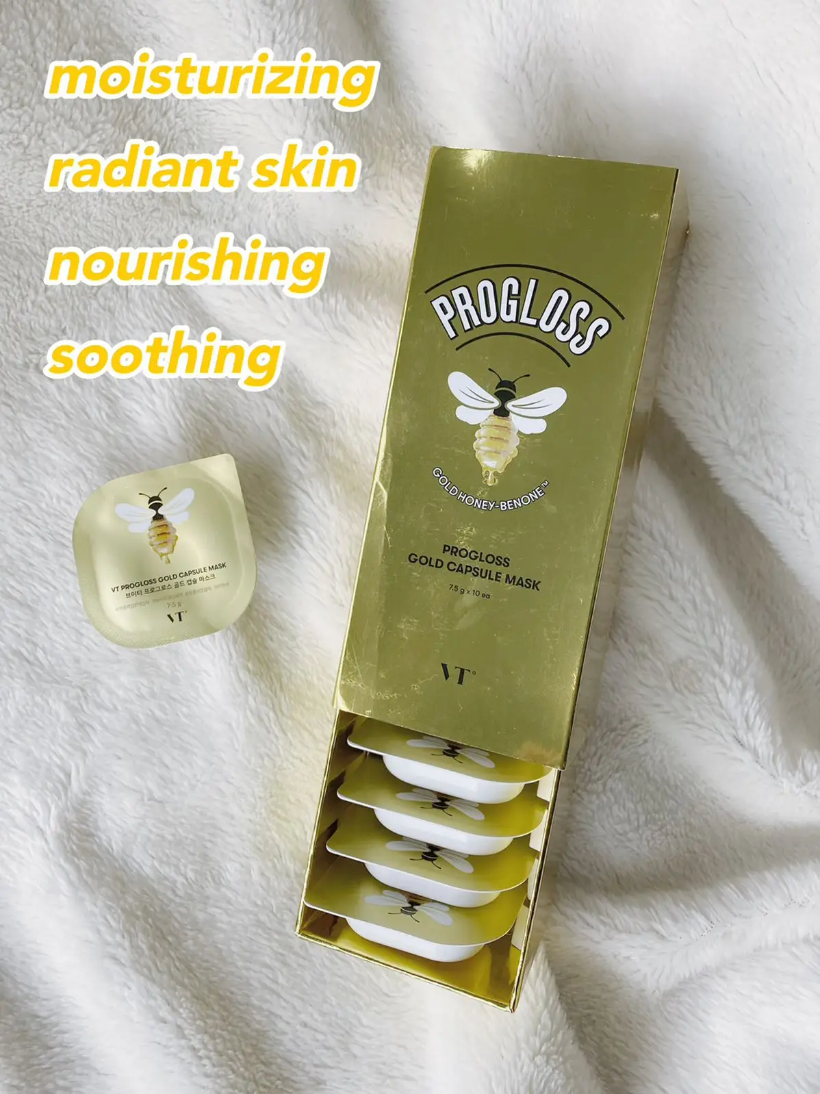 VT Progloss Gold Capsule Mask 10 Count 🐝🍯 | Gallery posted by