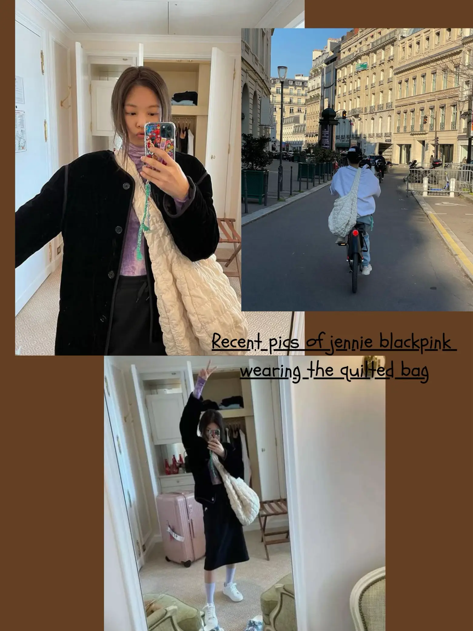 Netizens react to knock-offs of BLACKPINK Jennie's quilted bag