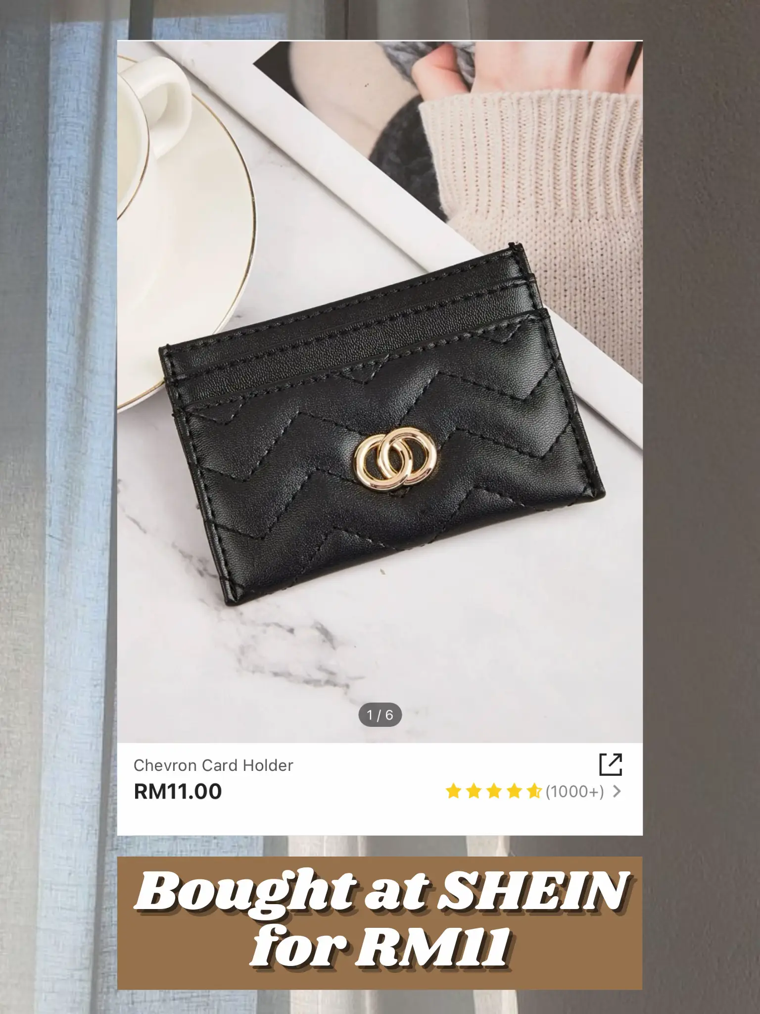 Chanel Inspired Card Holder Review