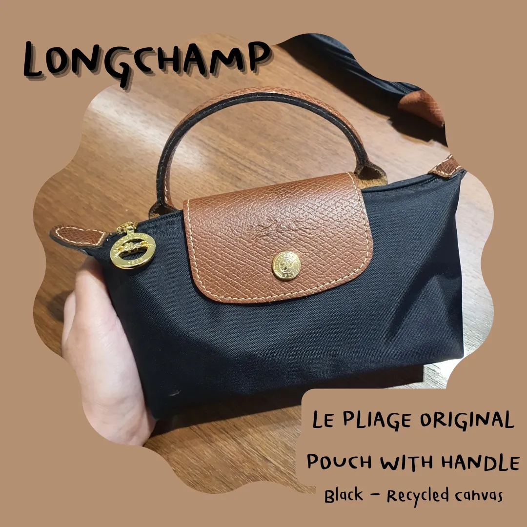 Mini Review of Longchamp Le Pliage Original - Pouch with Handle 