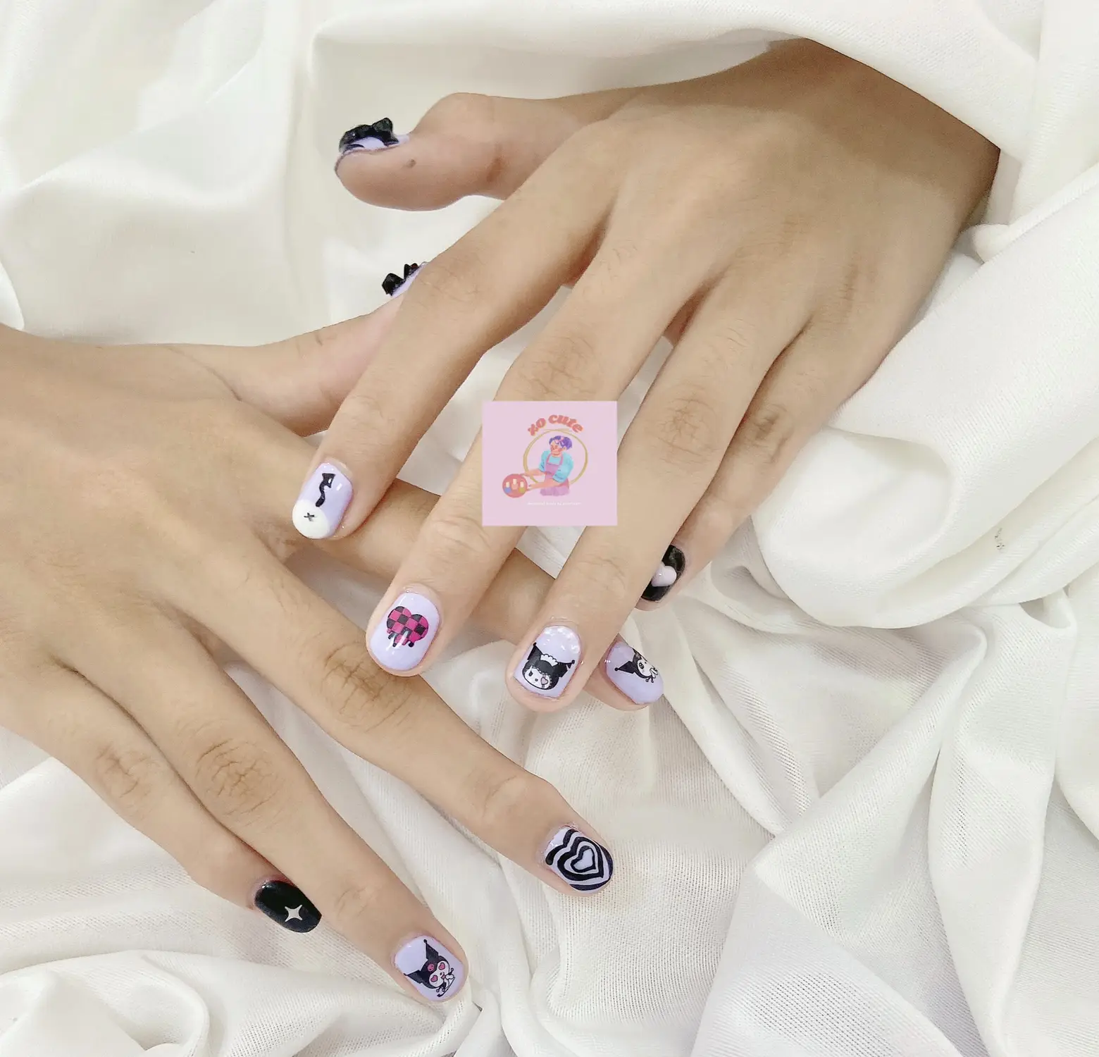 Pin by Sofy on nail idea  Hello kitty nails, Really cute nails, Kawaii  nails