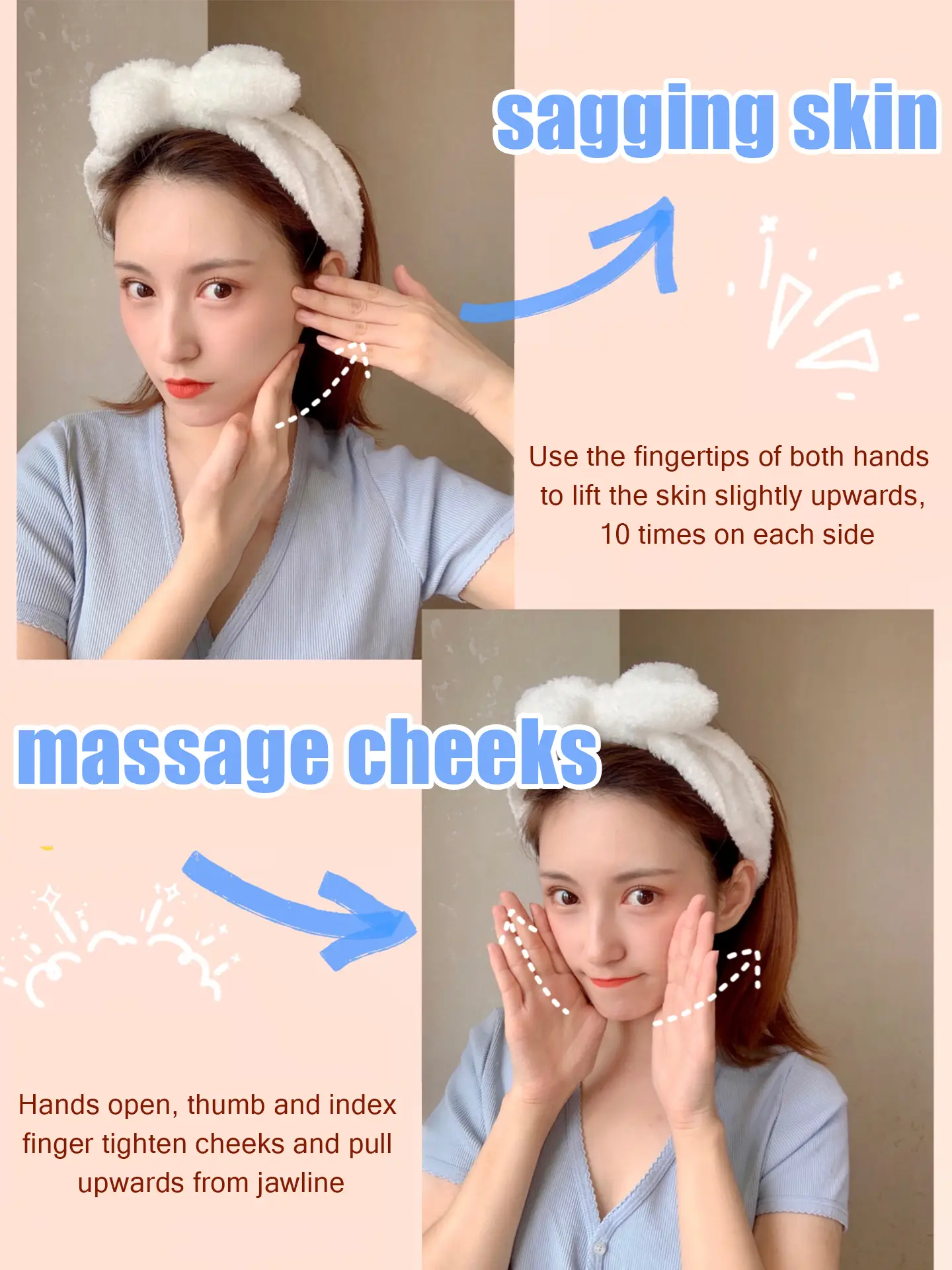 Facial Massage you can do anywhere👋 | Gallery posted by Tophaircare |  Lemon8