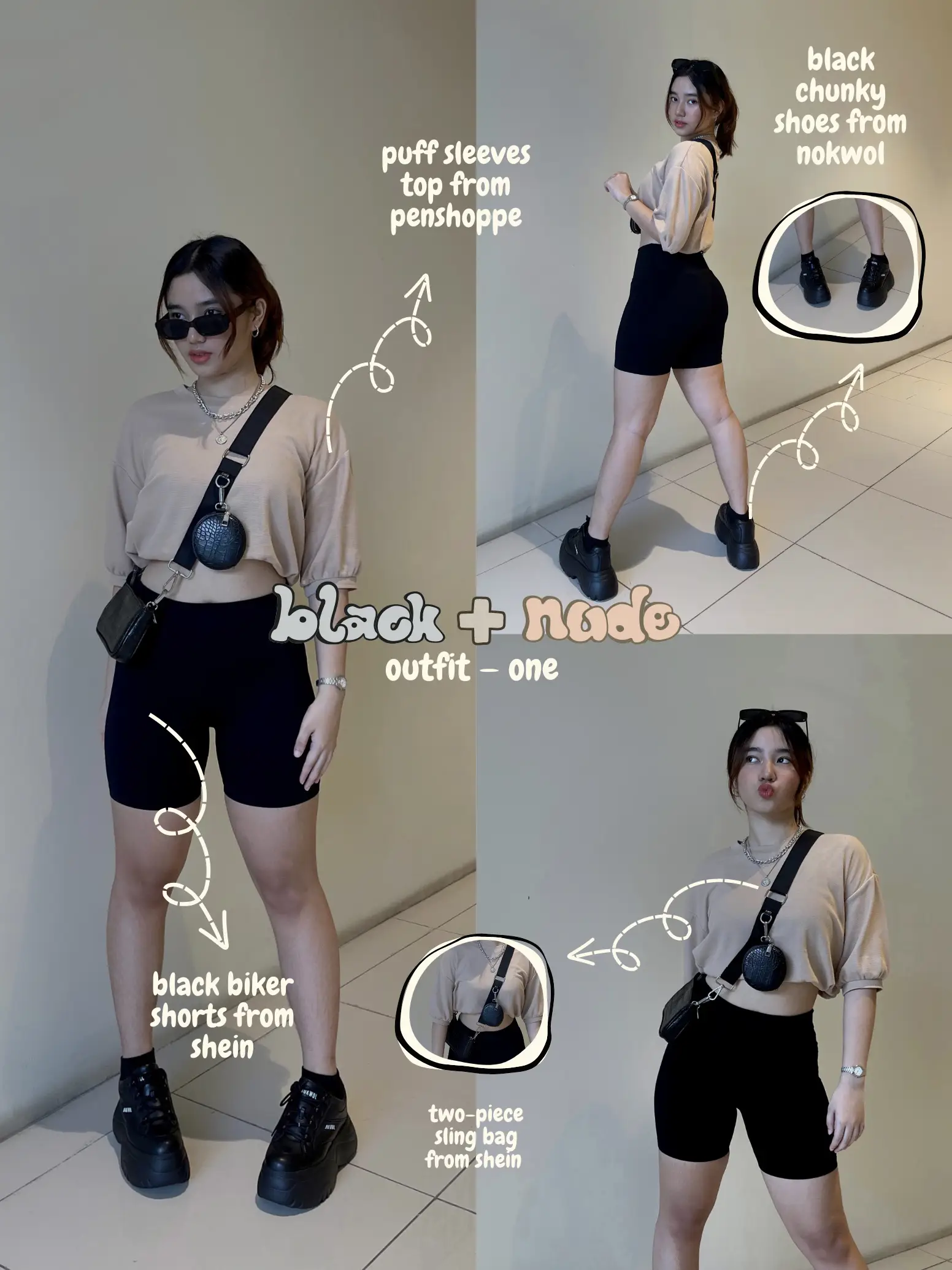 Black + Nude Outfit Combo Ideas | Gallery posted by ra_rubiano | Lemon8