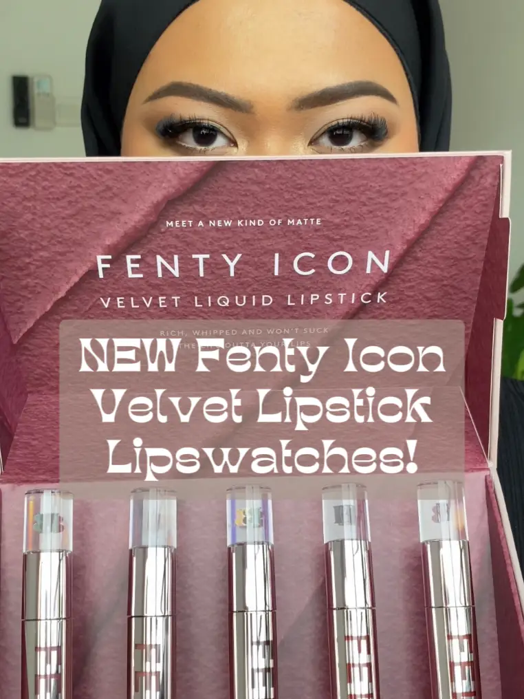 The Fenty Icon Velvet Lipstick has just launched, and we're reviewing every  single shade