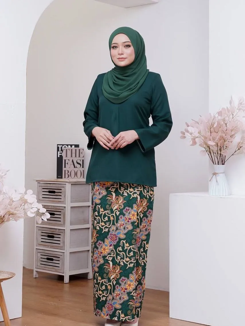 Baju kurung lace kain batik best sale