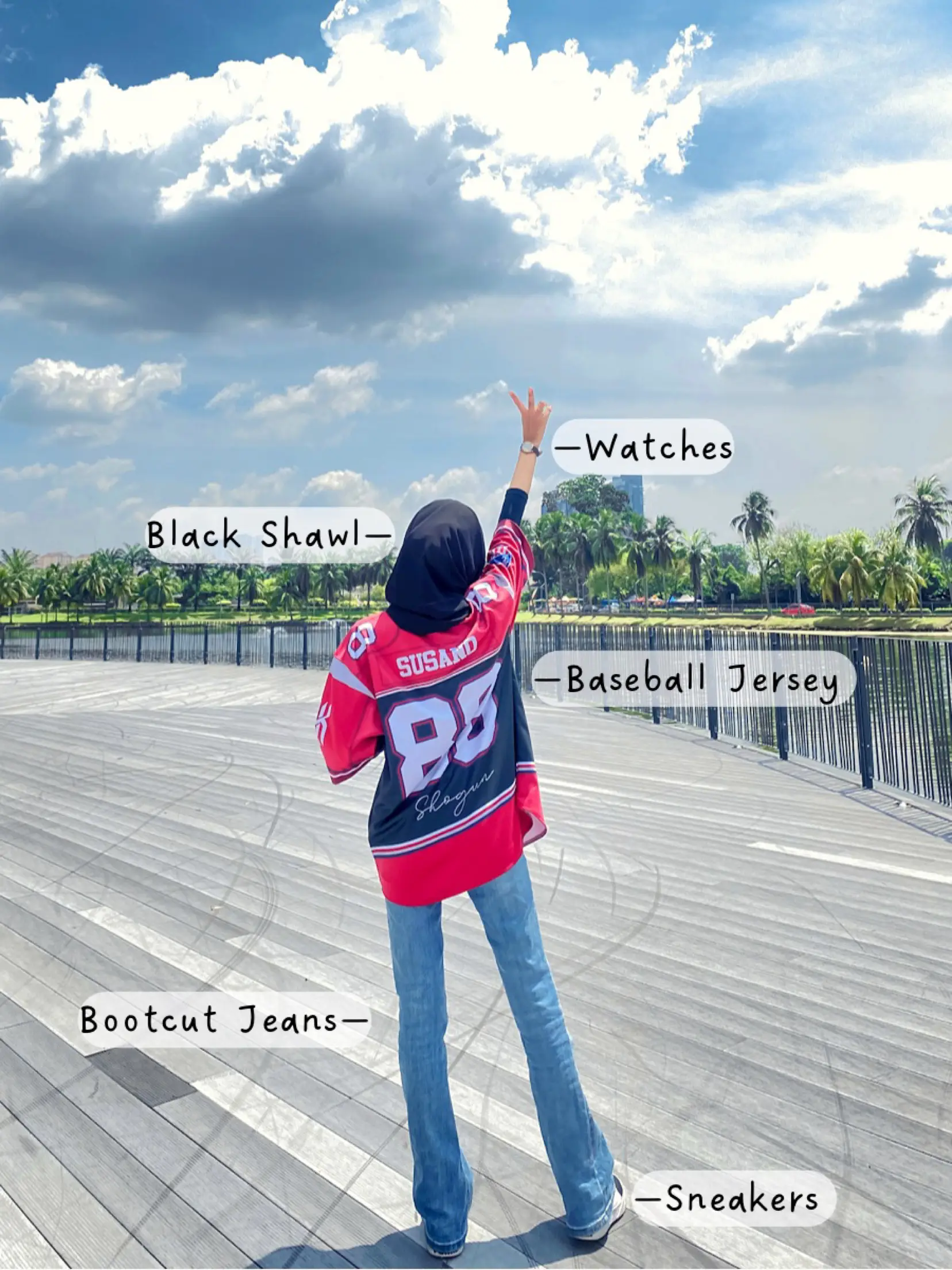 HOW TO STYLE: BASEBALL JERSEY, Gallery posted by teeraya ༉‧₊🐰