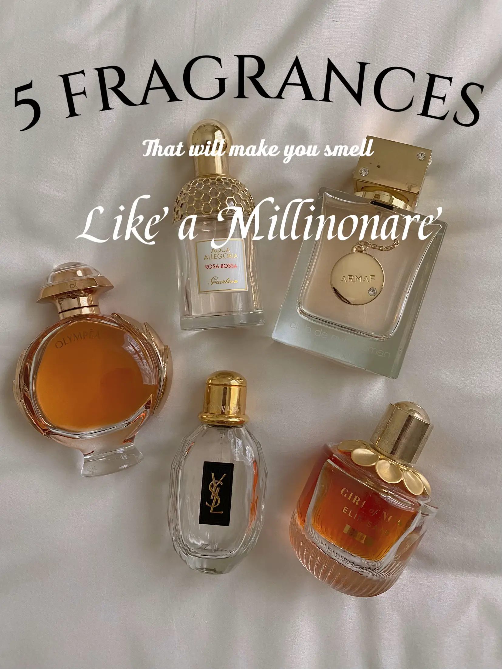 Perfumes that make you online smell like a billionaire