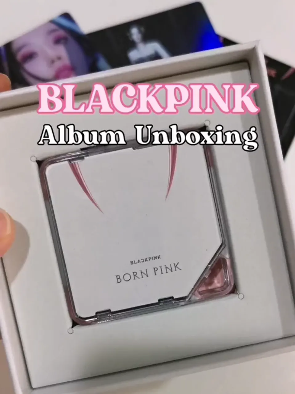 BLACKPINK The Album First Edition CD UNBOXING 