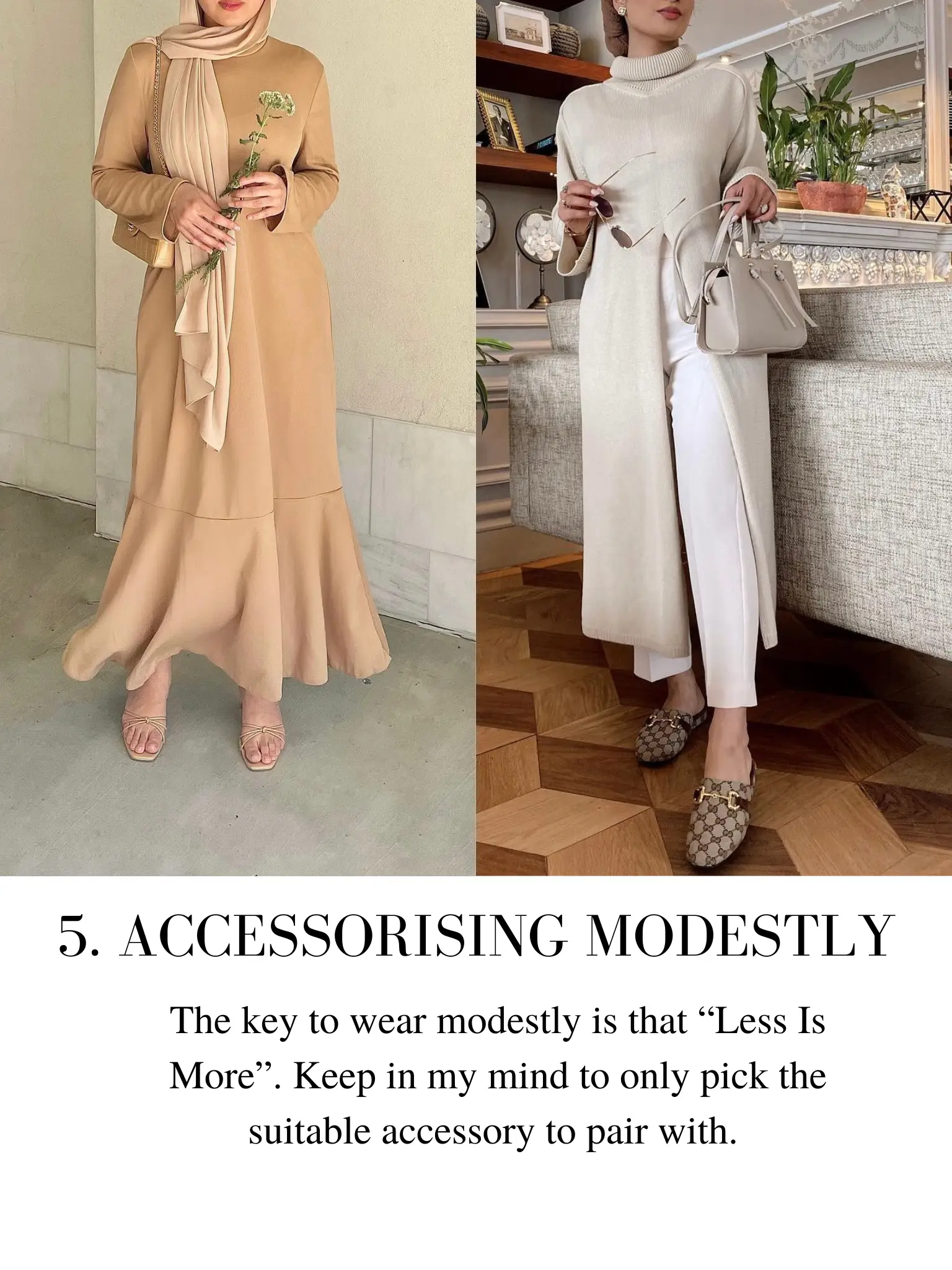 5 Tips To Look Feminine In Modest Look's images(5)