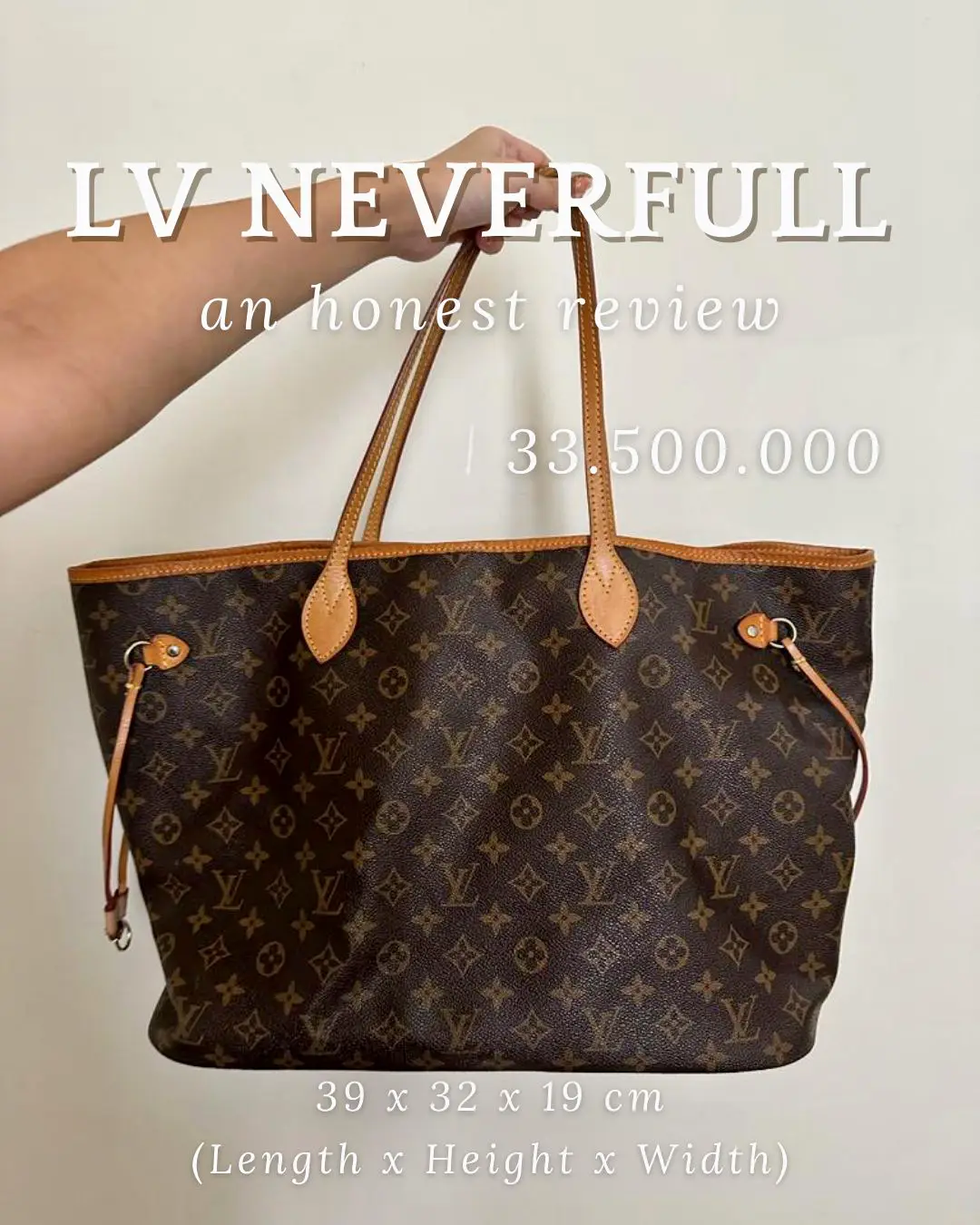 Honest review LV neverfull Galeri diposting oleh Odelia