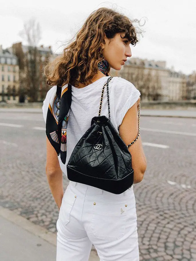 Chanel Gabrielle Hobo Backpack Small 2022