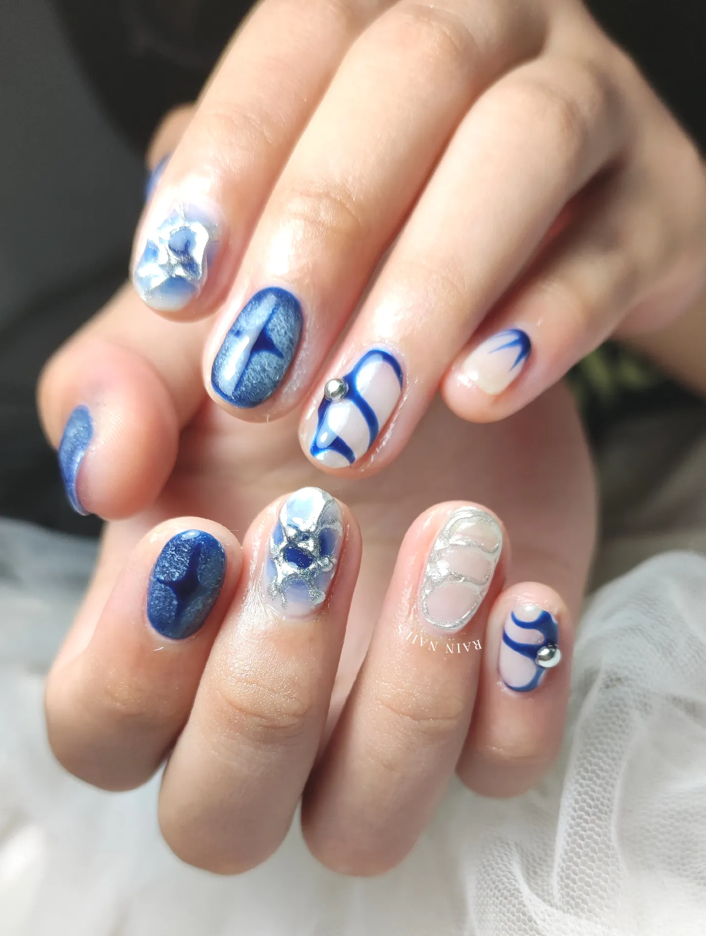 Chanel Nails,Cute!  Chanel nails, Classy nail designs, Chanel nails design