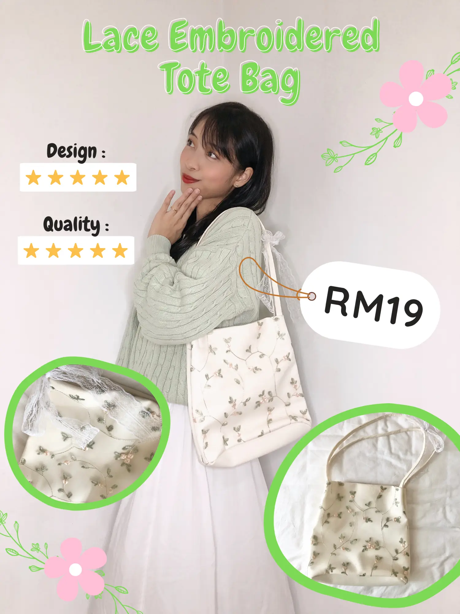 Diy Embroidery Material Bag Beginners Self Embroidering - Temu