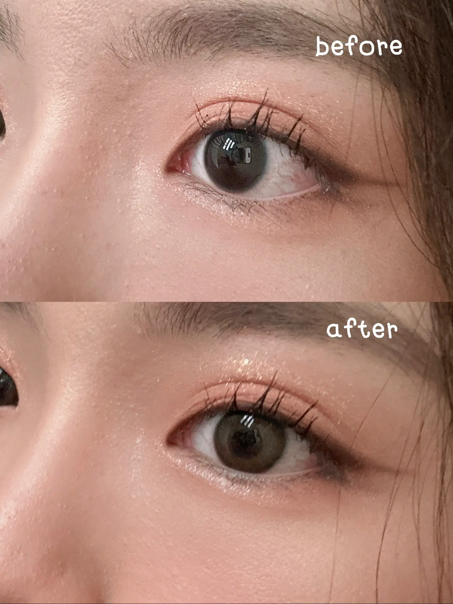 🍫Korean contact lens review. Silky, wearing and not pontoon!! | Gallery ...