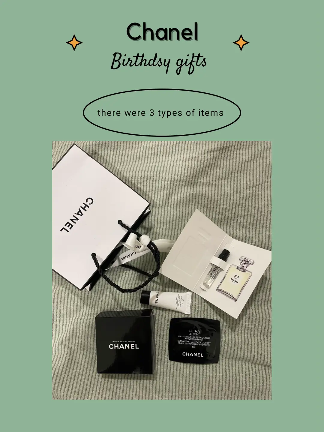 Birthday gifts from Chanel, Gallery posted by srhazm