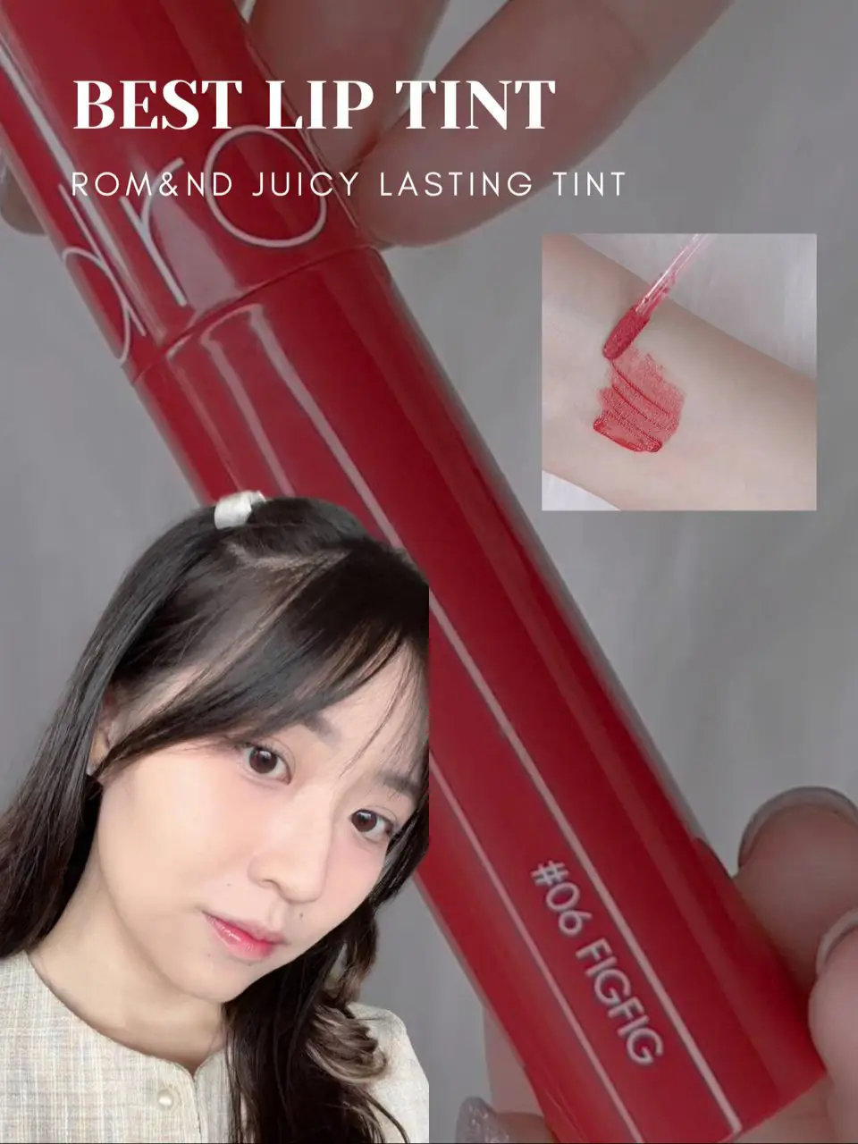 rom&nd Juicy Lasting Tint #06 FigFig