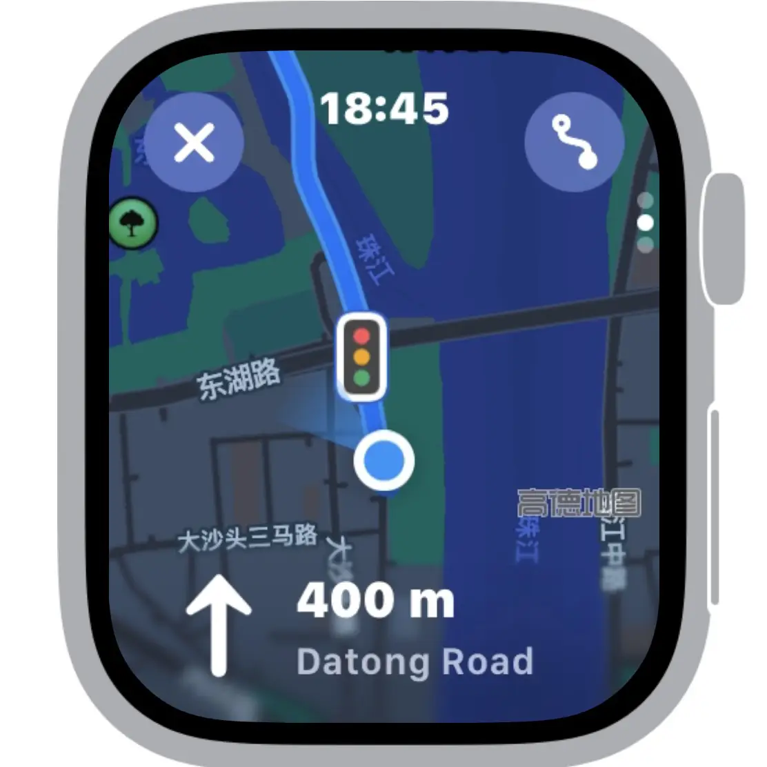 Apple watch sale satellite maps