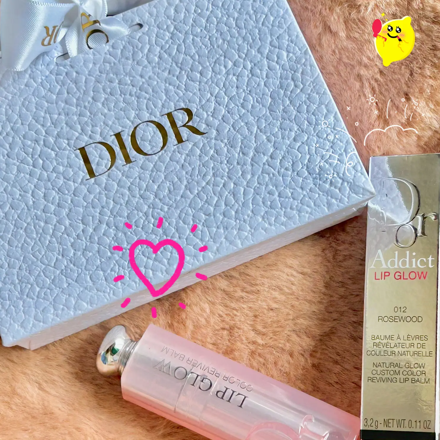 012 Lemon8 Lip 💋Review ✨ Dior | posted by | F Glow €; Rosewood Gallery !! ꕥ