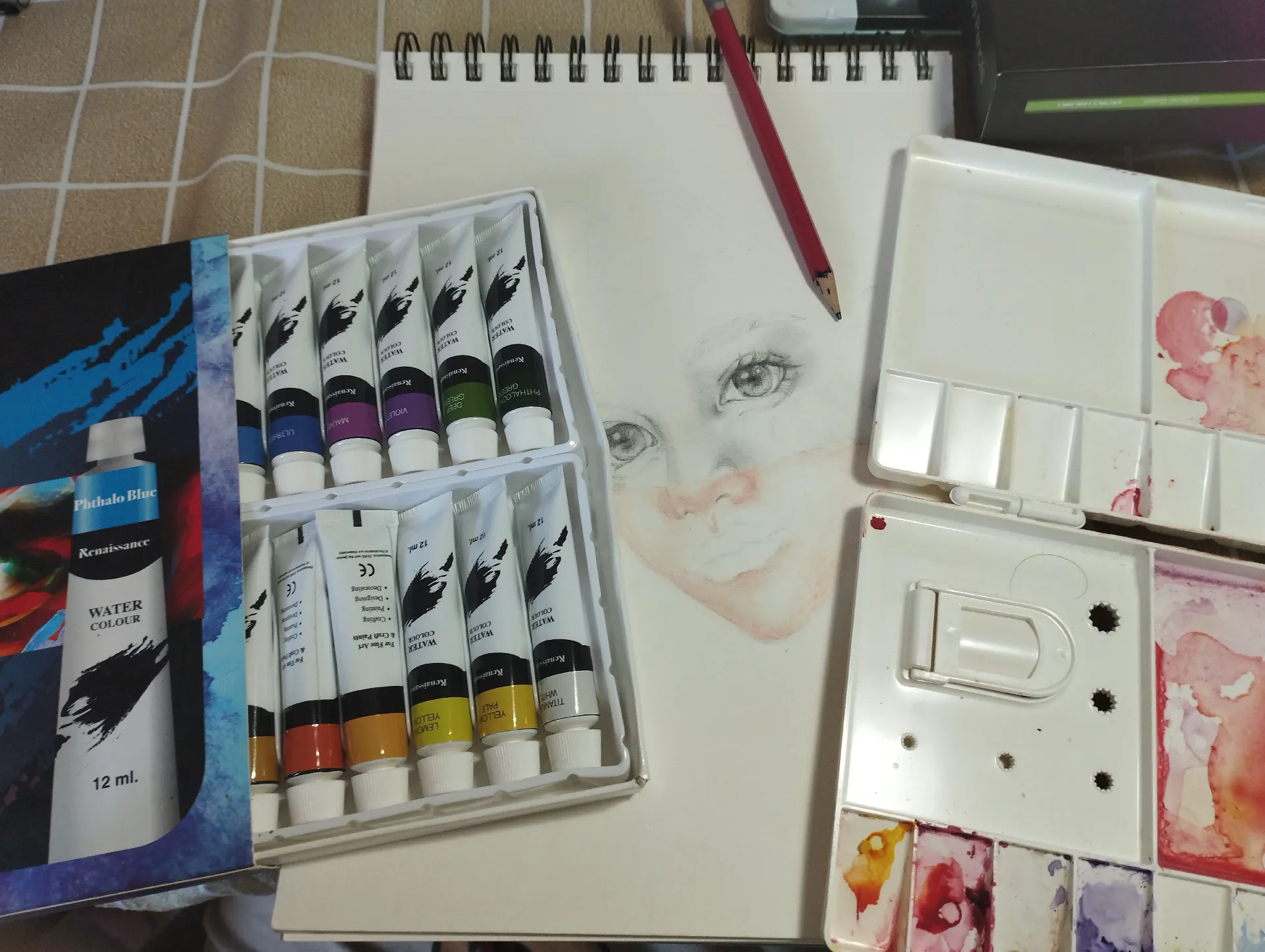 PASS Color Hybrid Watercolor Set, ShinHan Art