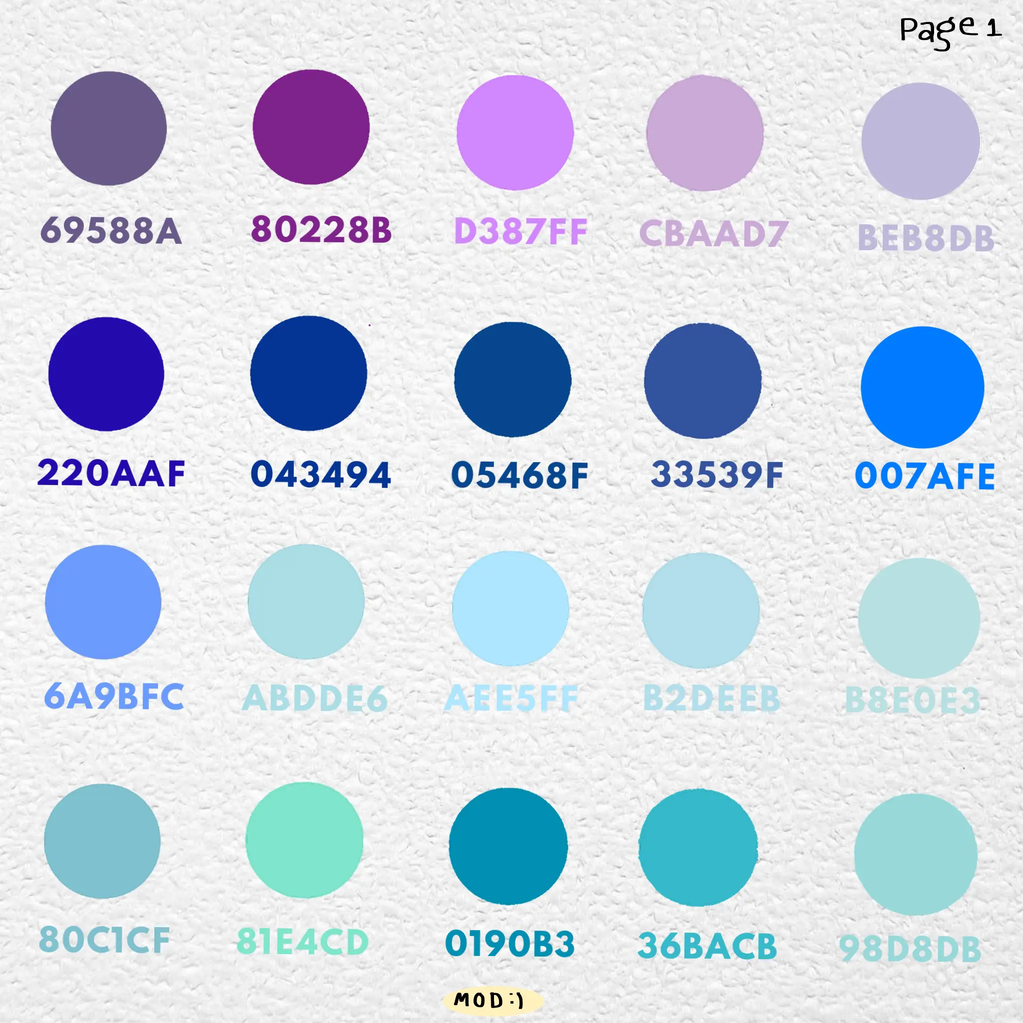 แชร์ code สี goodnotes น่ารักนุ้บนิ้บ สีสวย 🫶🏻💗 | แกลเลอรีที่โพสต์โดย ...