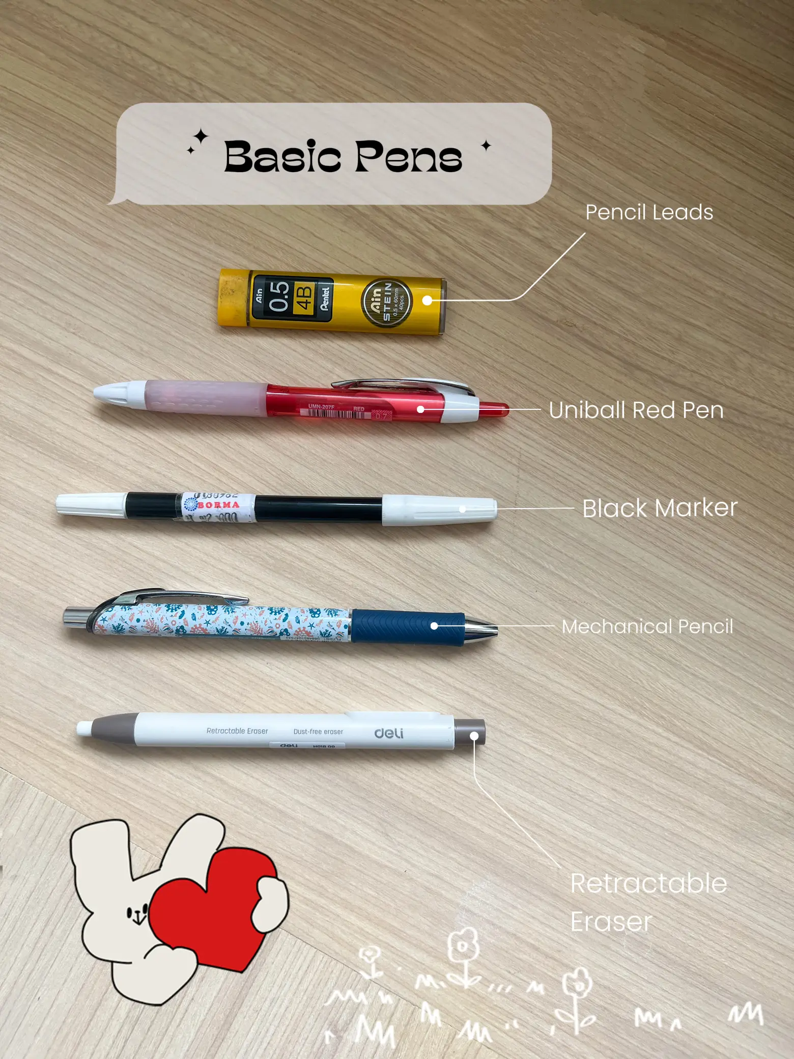 what's in my pencil case 2023 