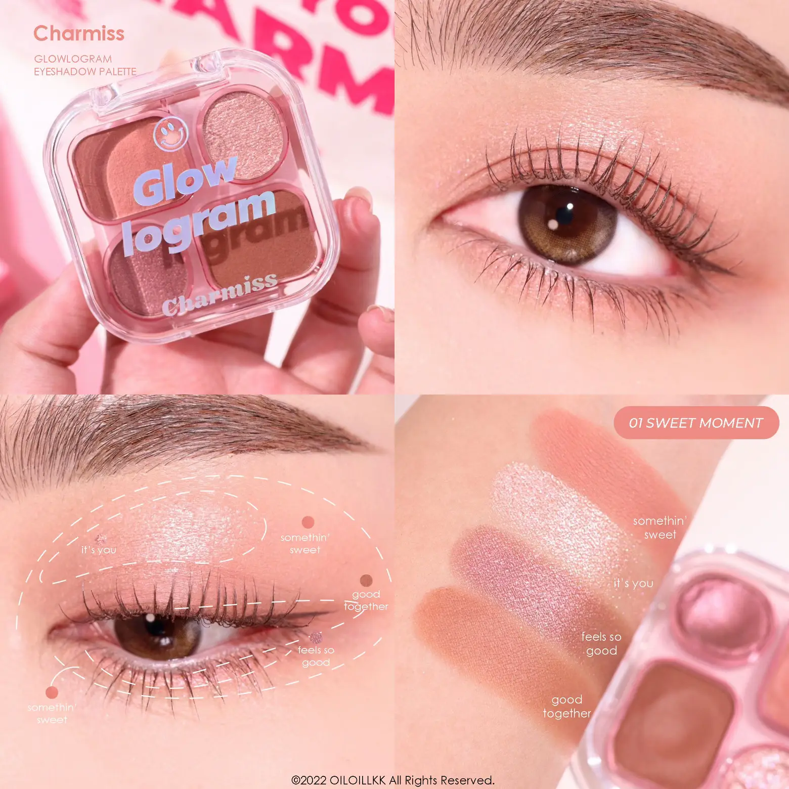 อายแชโดว์เนื้อโมจิ Charmiss เนื้อนุ่ม สีสวยมากกกก แกลเลอรีที่โพสต์โดย