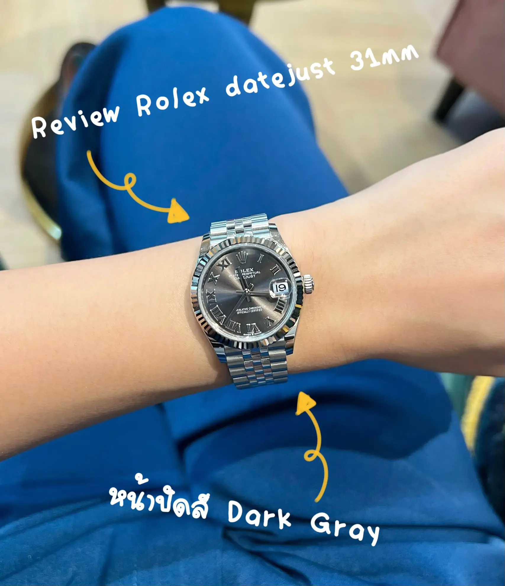 Rolex 31mm hot sale on wrist