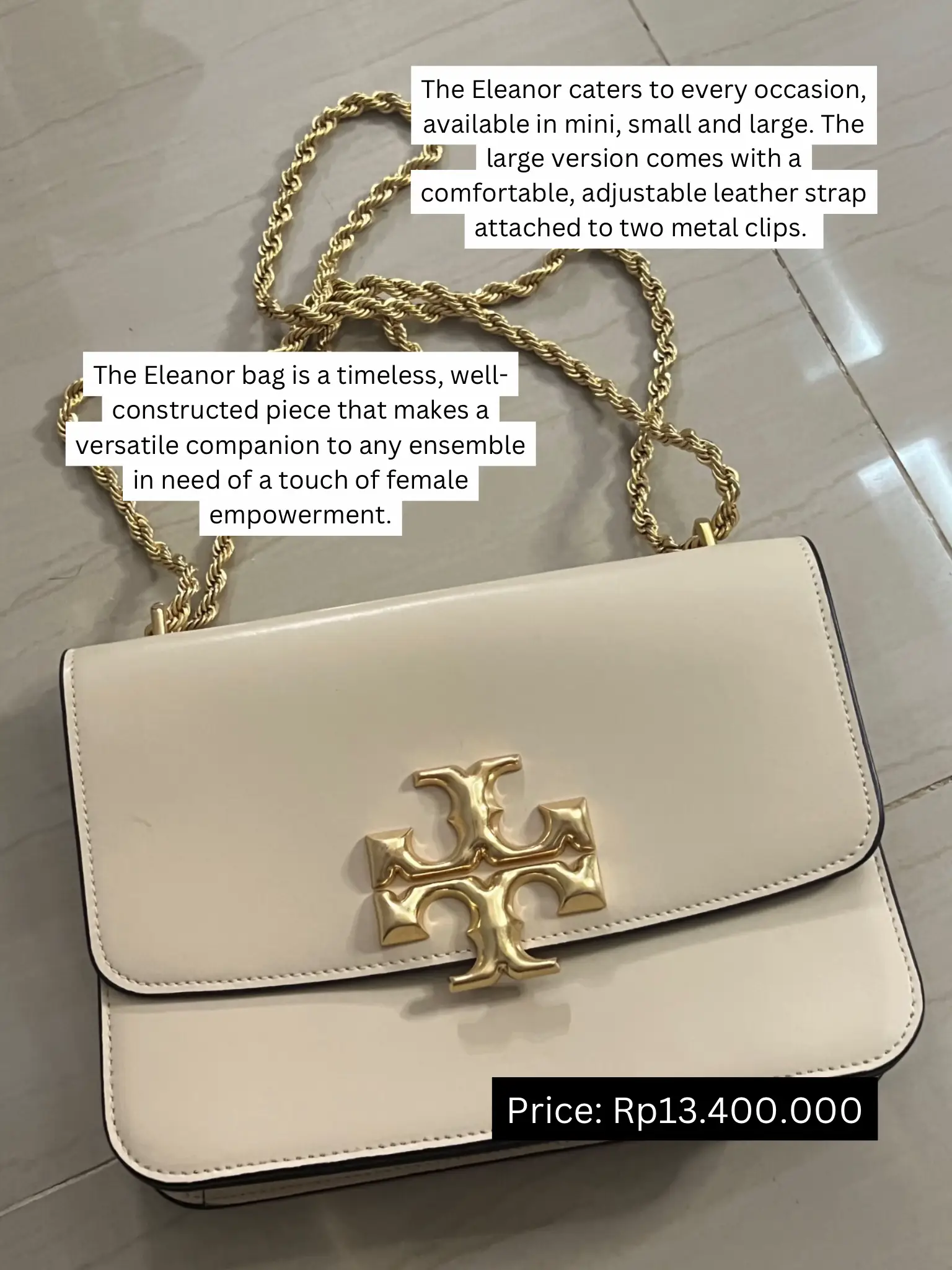 Unboxing  Tory Burch Eleanor Bag 