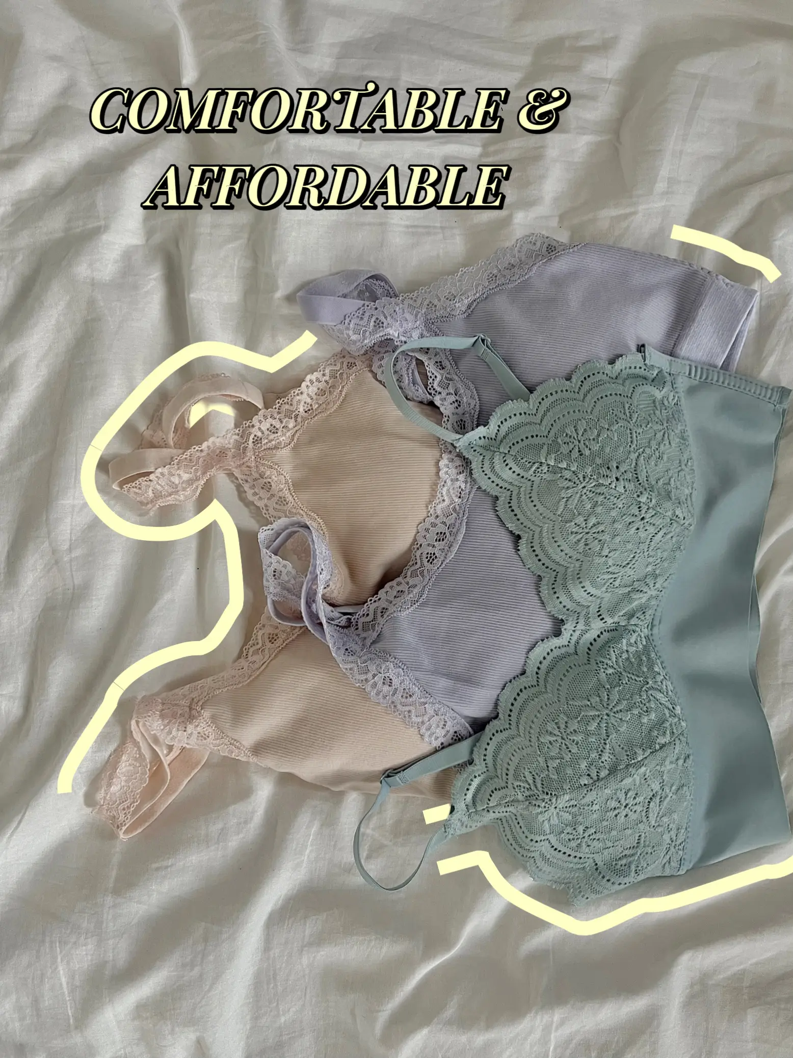 COMFORTABLE & AFFORDABLE BRAS 👙