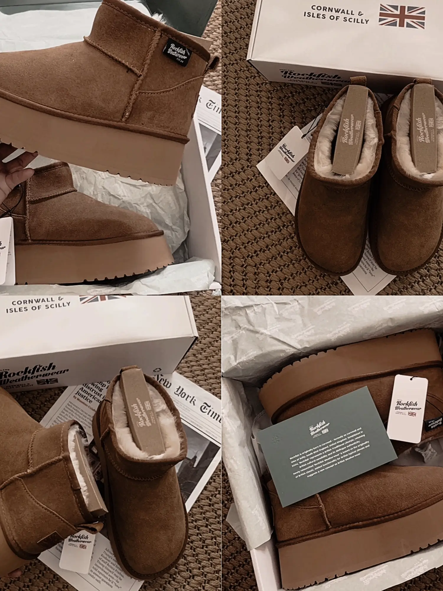 Cornish ugg style outlet boots