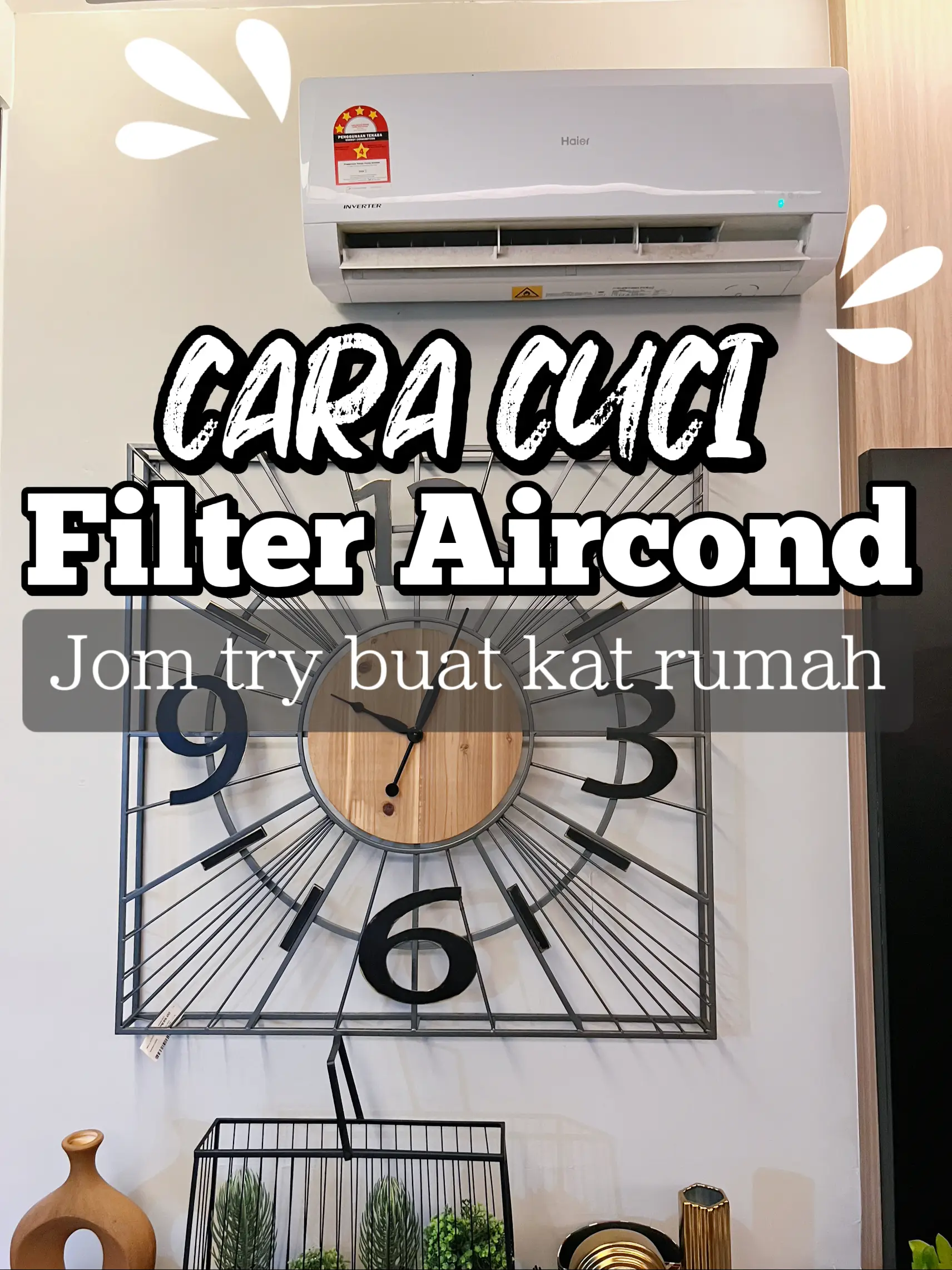 CARA CUCI FILTER AIRCOND YANG BERHABUK Video diterbitkan oleh AI.DEN