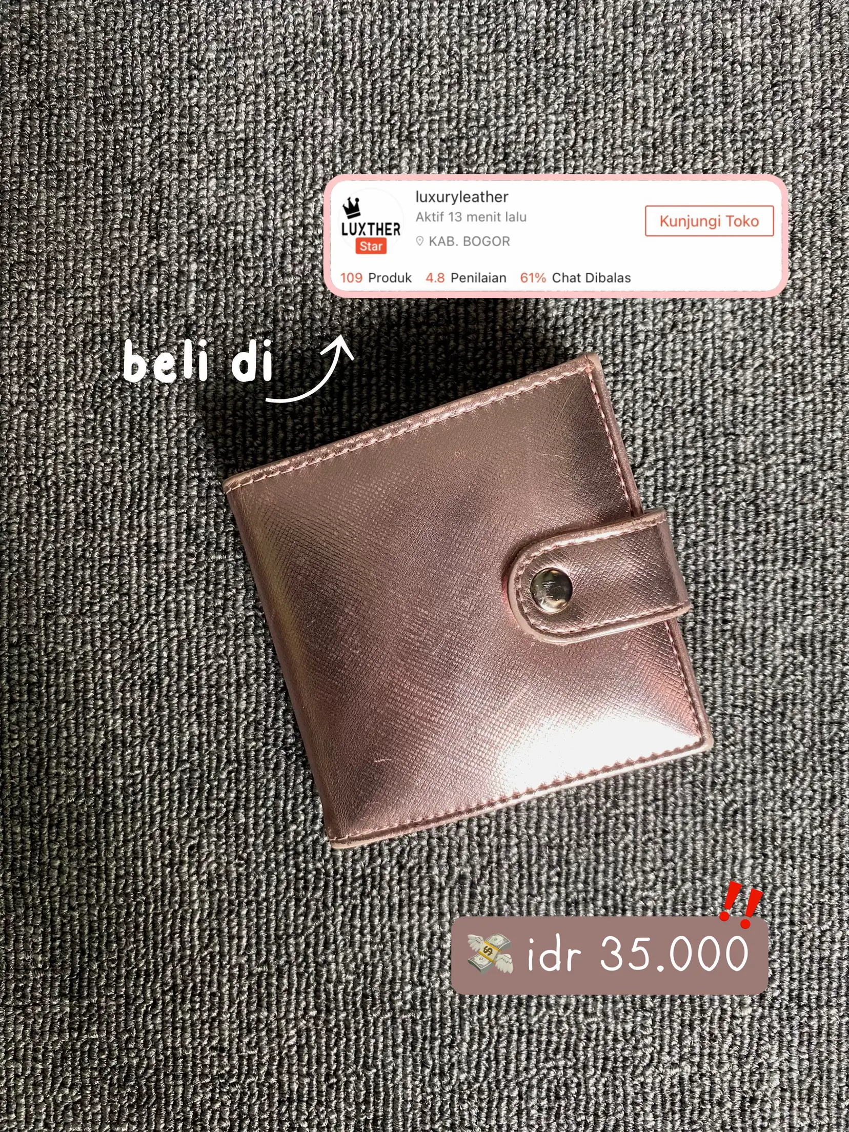 REKOMENDASI WALLET UNDER 50 RIBU CAKEP BGTTβΌοΈπ | Galeri diposting oleh ...