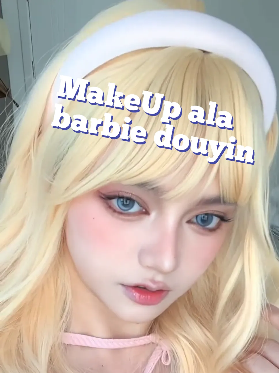 makeup ala barbie doll