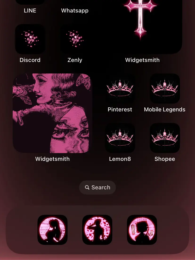 Pink iPhone Themes