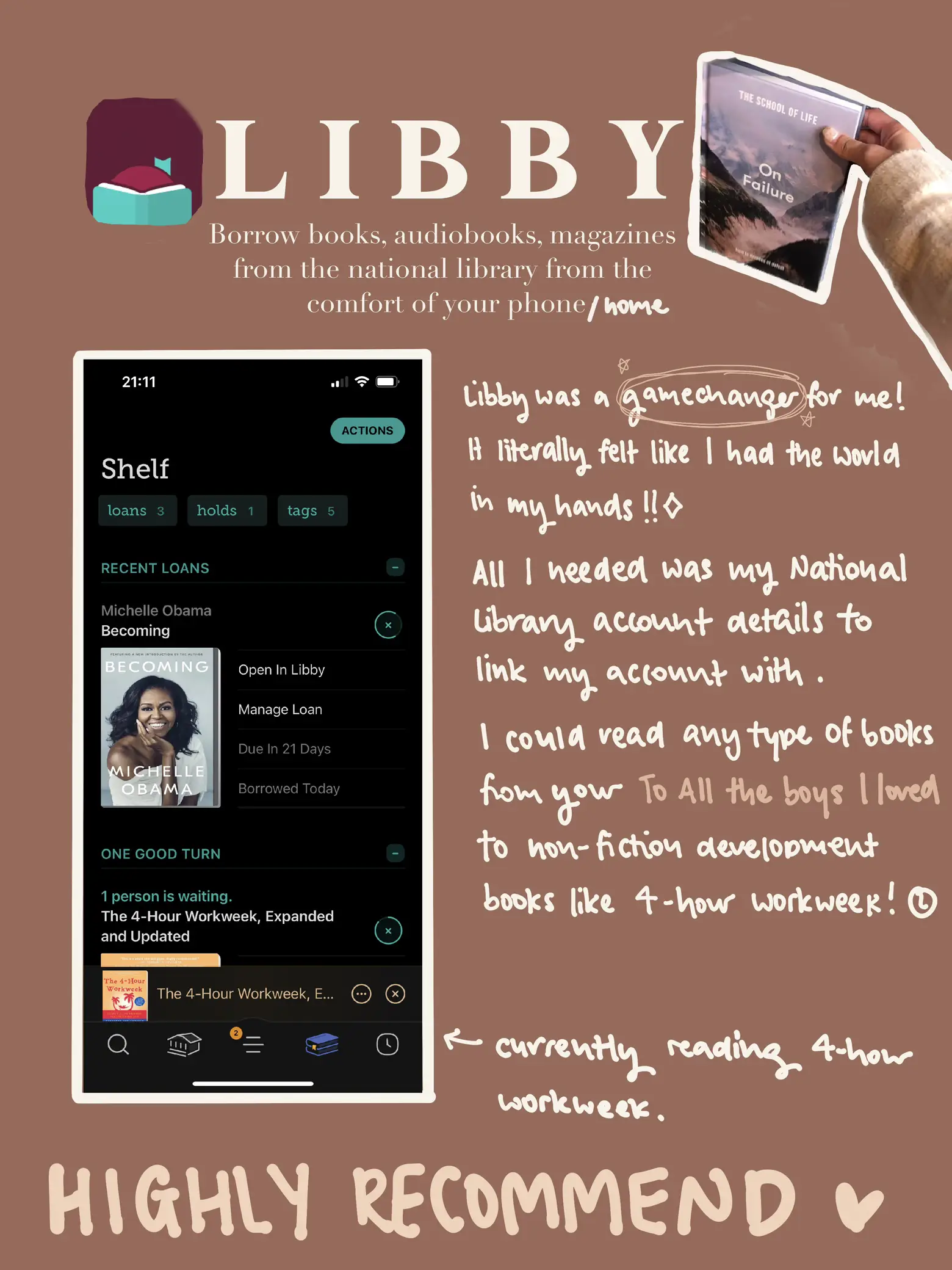 Libby, the Reading Companion to the NLB Mobile app
