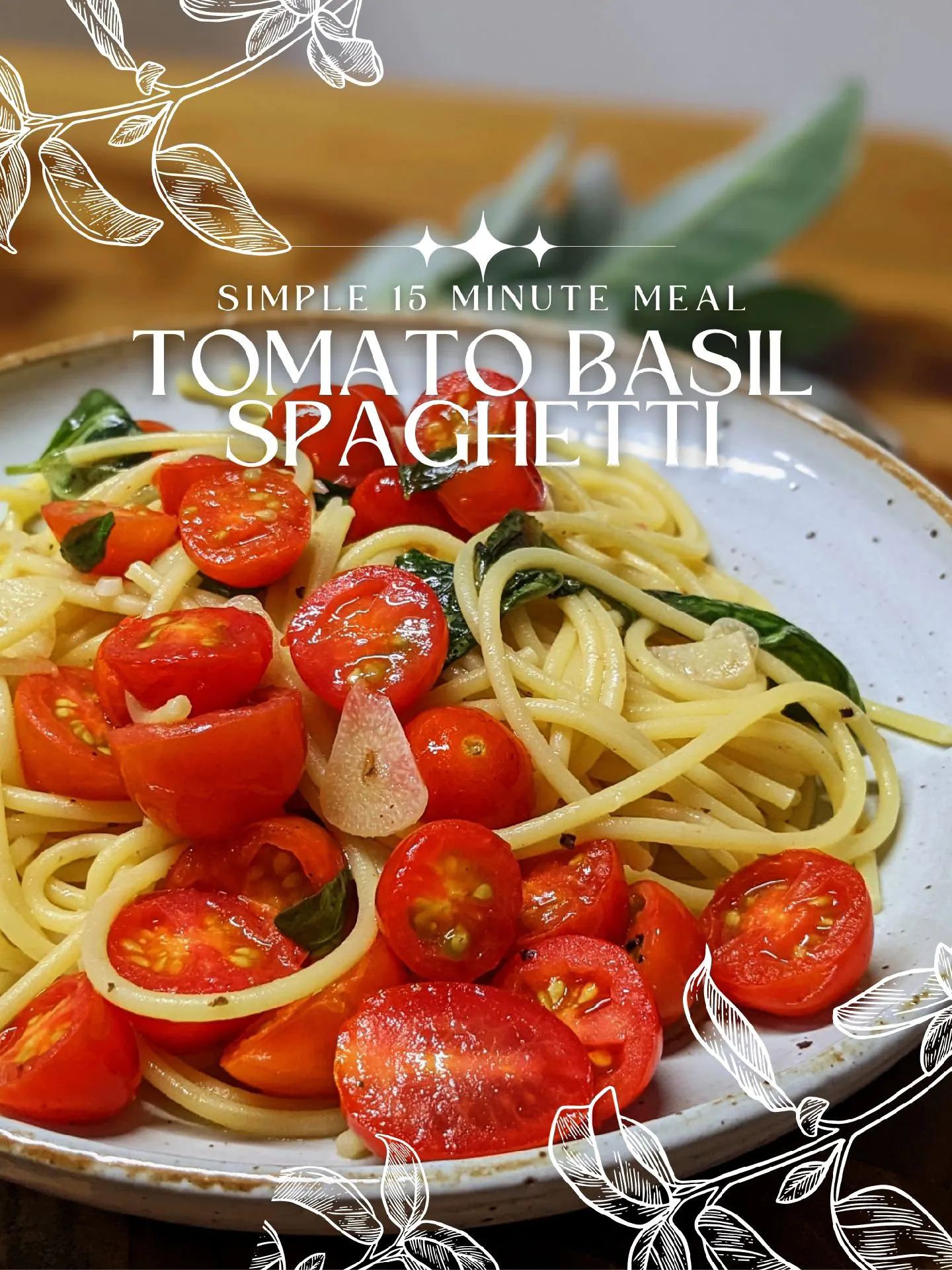 15-Minute Cherry Tomato Pasta Recipe