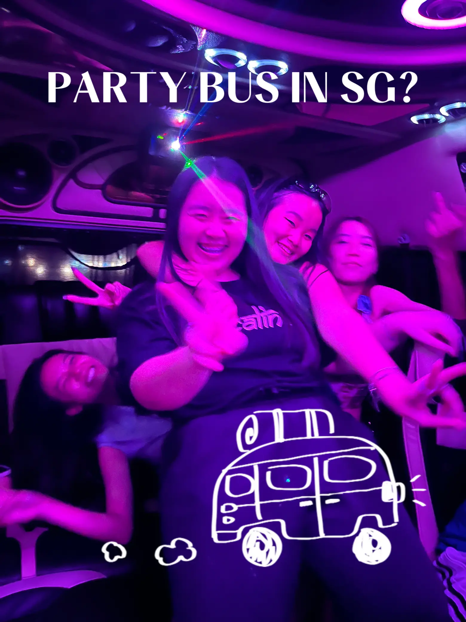 CLUBBING IN A BUS? 🥳🚌 | Gallery posted by hannah🦋🌺 | Lemon8