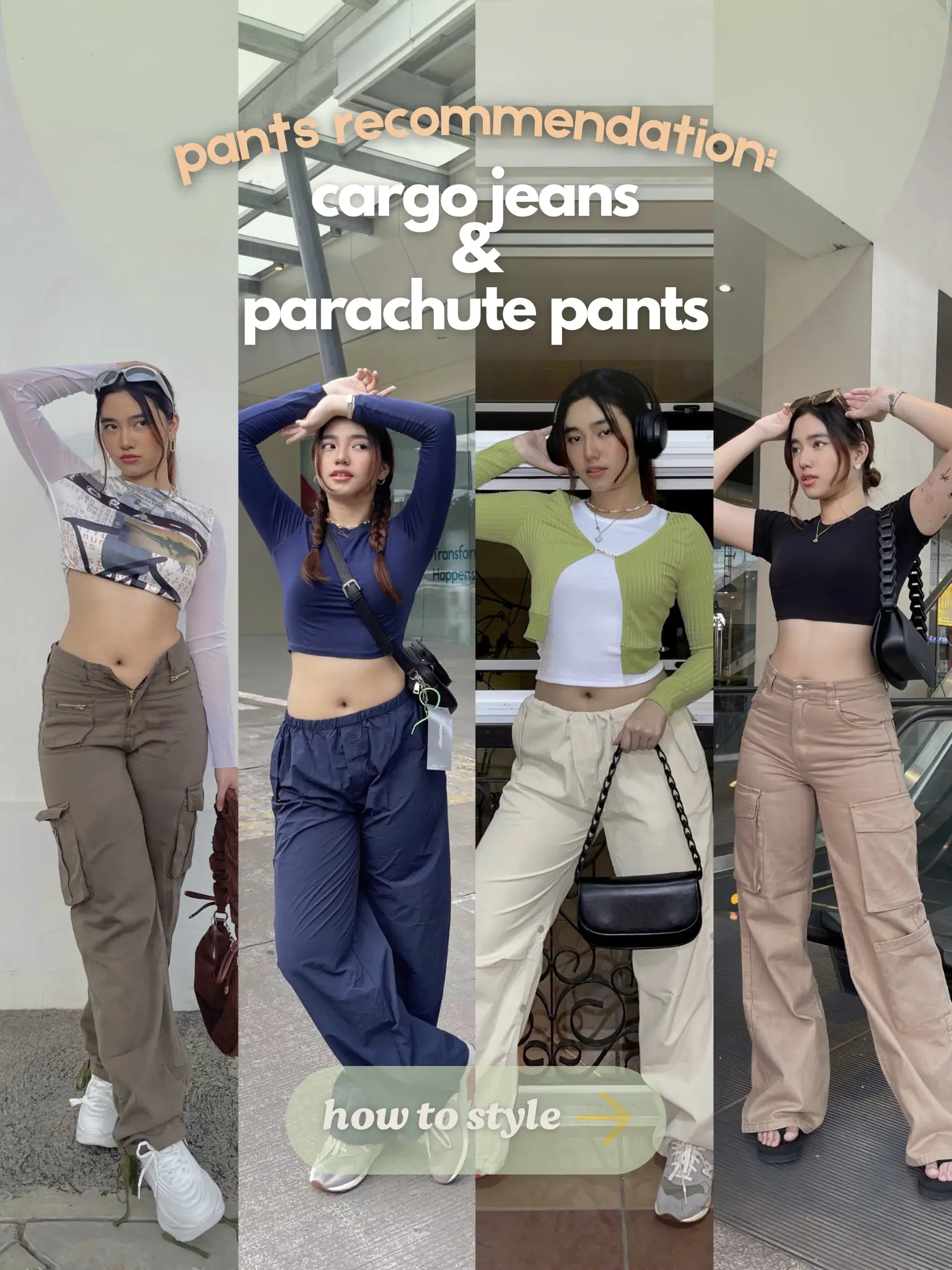 cargo pants outfit women - Lemon8 Search