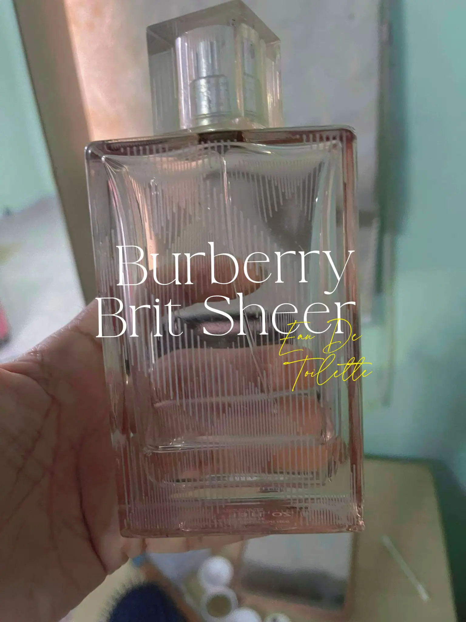 Burberry brit sheer online smells like