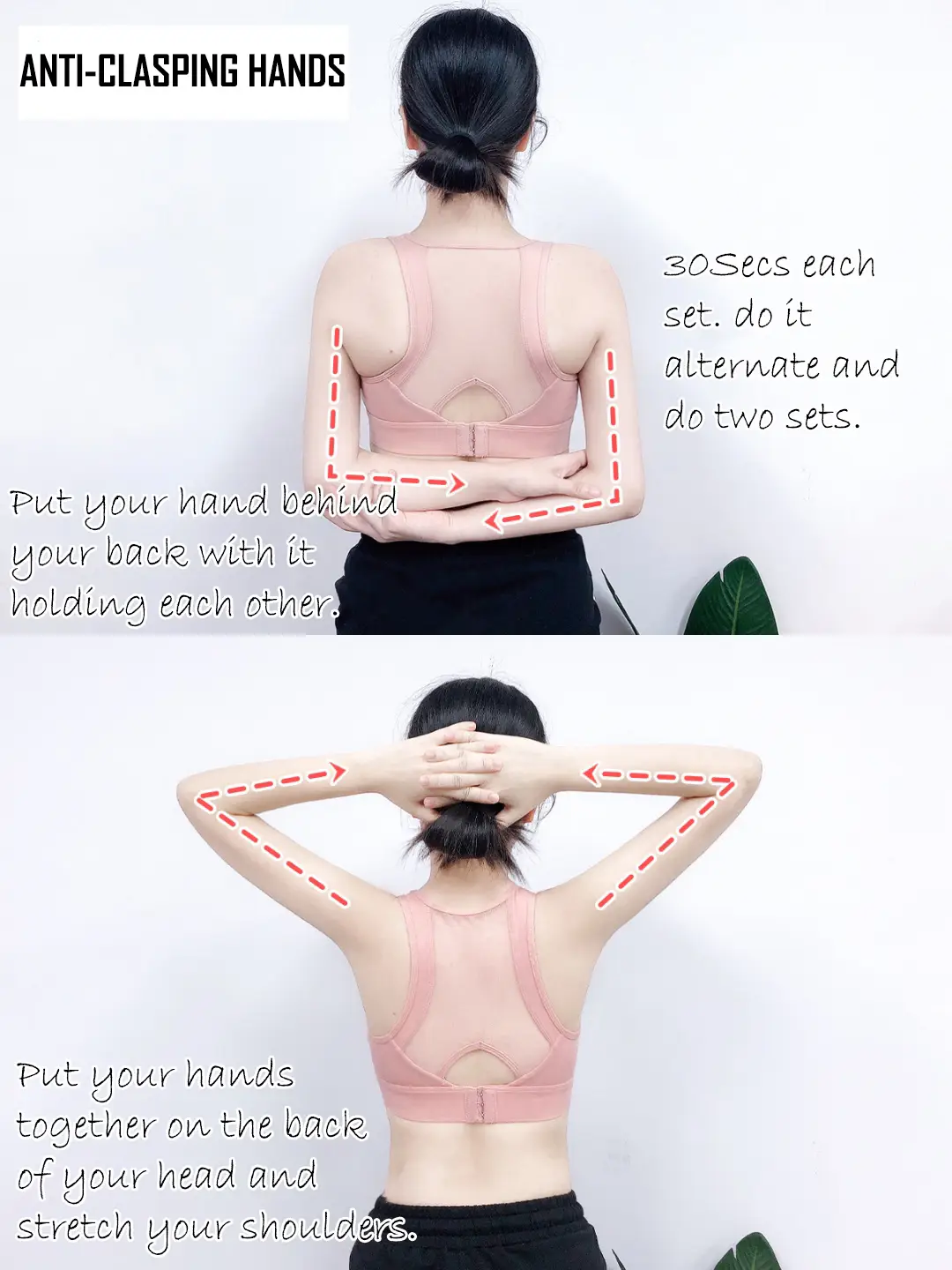 Self-locking Hunchback Posture Correction Yoga Shaping Stick Body Building  Pilate Open Back Cross Training Fitness