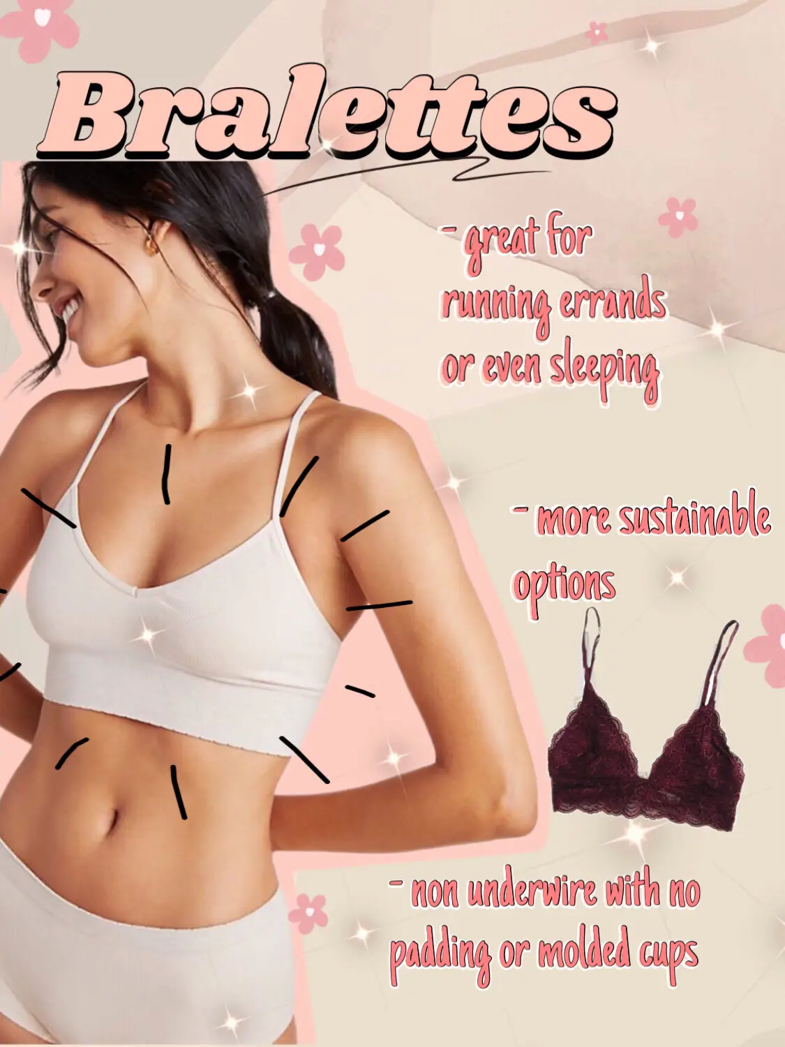 Felancy Malaysia - Let's wear fashion on the inside like our Seamless  Deep-V Bras designed with wire-free and supportive making it ideal for  everyday use and suit lots of different shapes. 🔍Product