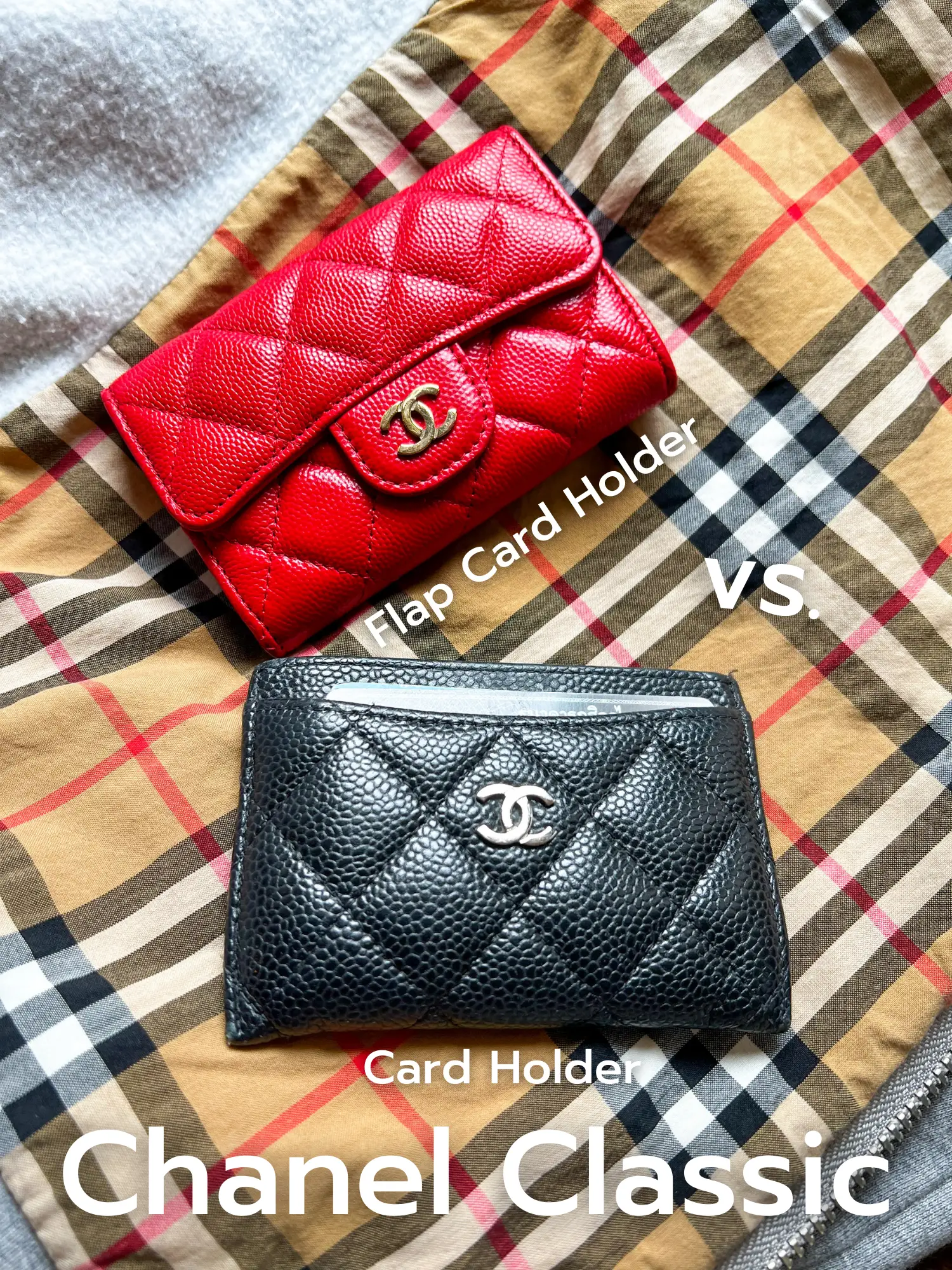 card holder chanel classic flap