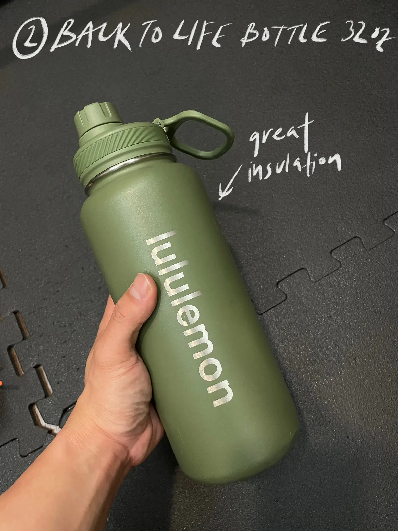 Lululemon Back to Life Sport Water Bottle - clothing & accessories