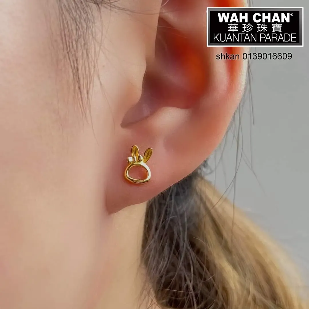 So cute, this Rabbit earrings🐰🐇 | Galeri disiarkan oleh shkan