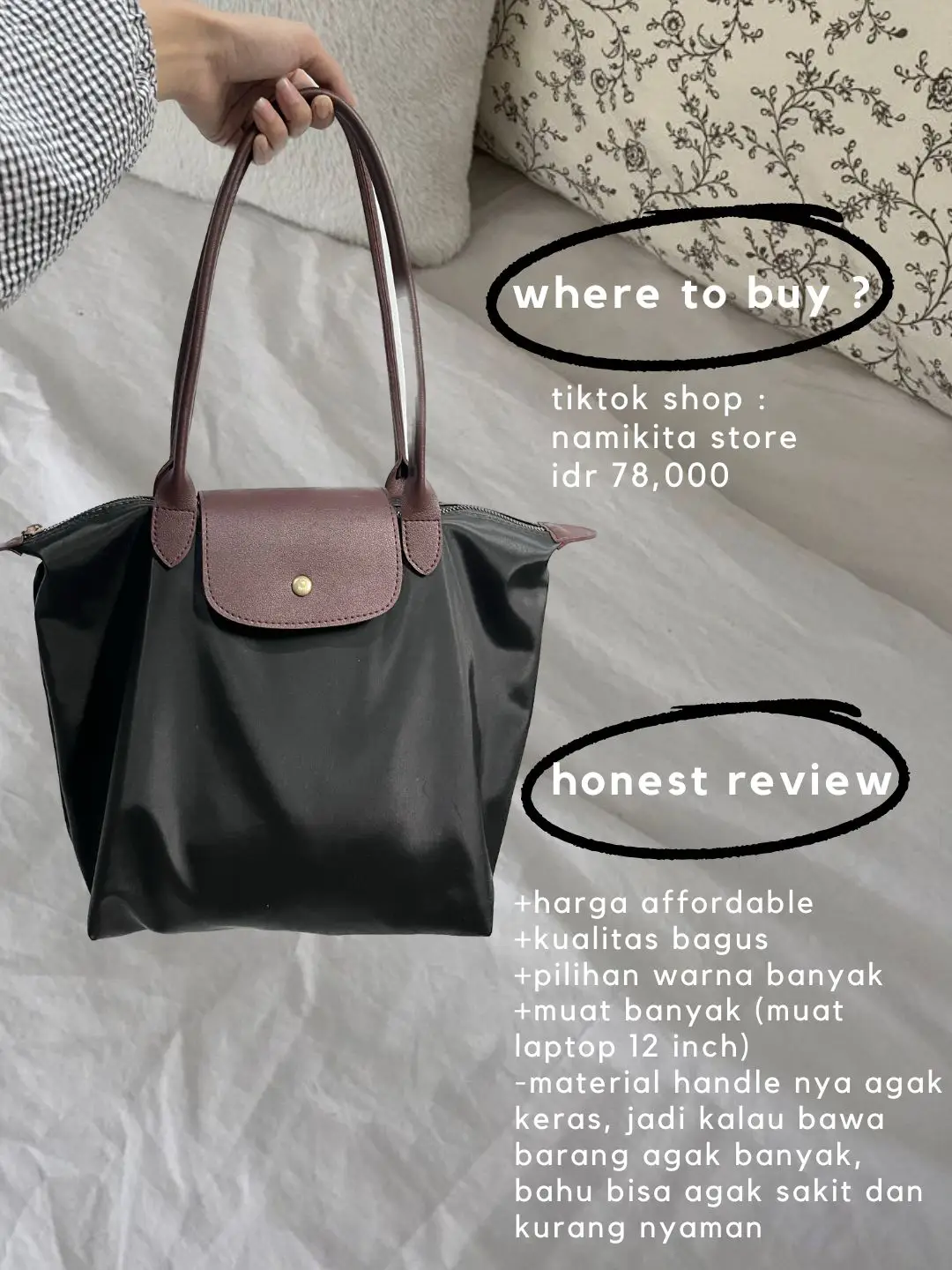 Longchamp tote discount dupe