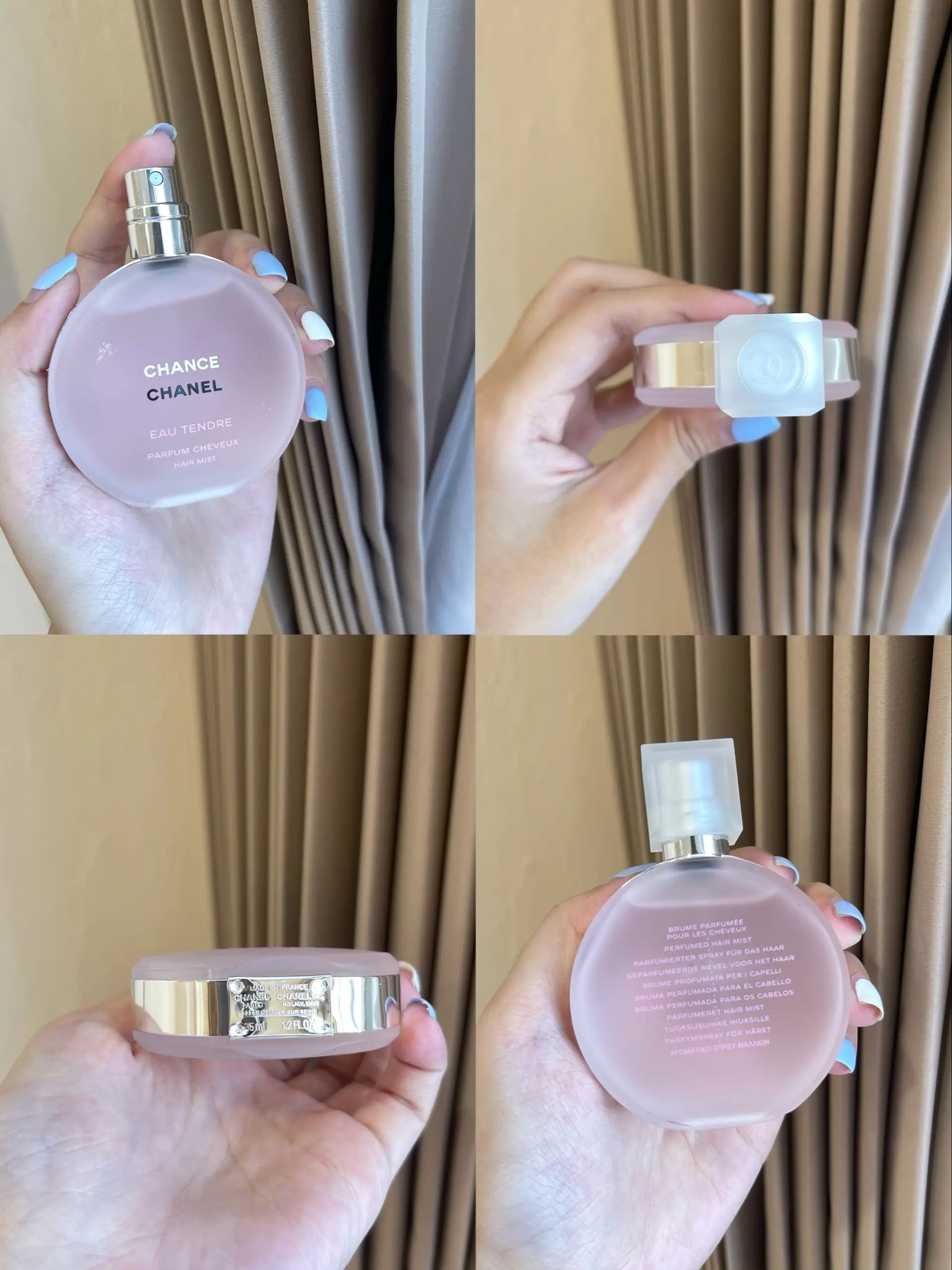 Chanel chance eau discount tendre hair mist