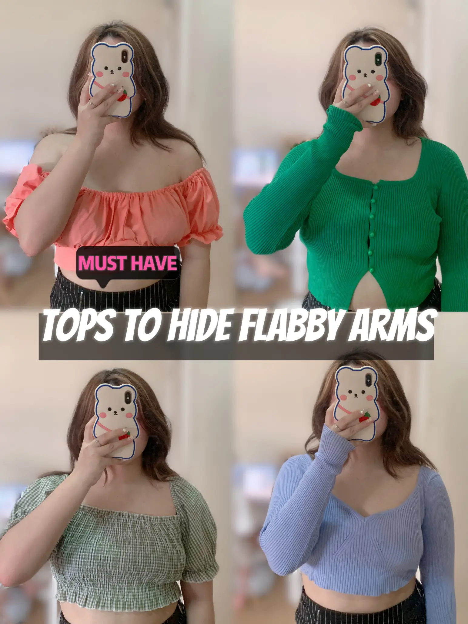 10 Ways To Hide Flabby Arms In Sleeveless Outfit