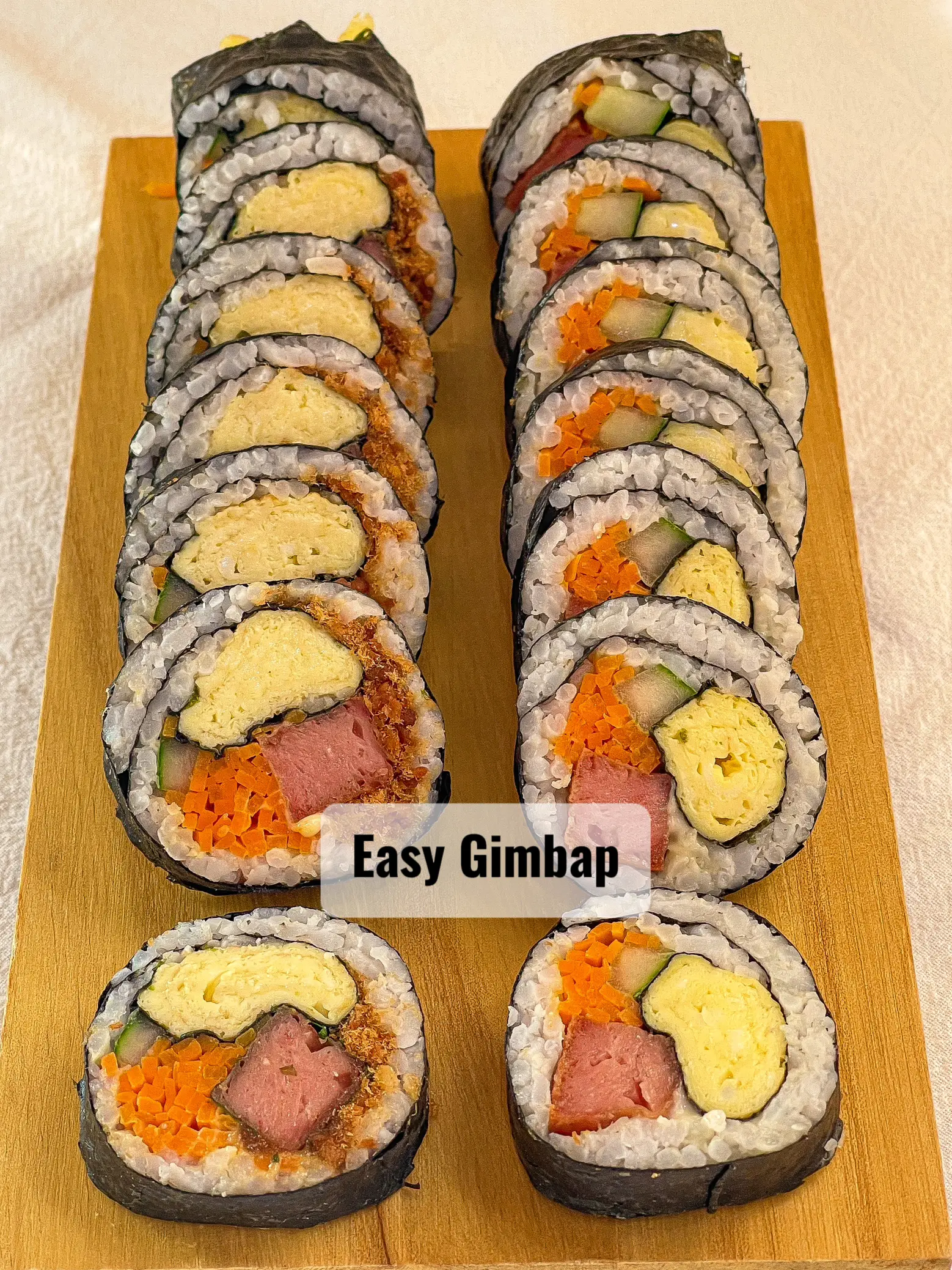 Classic gimbap recipe by Maangchi